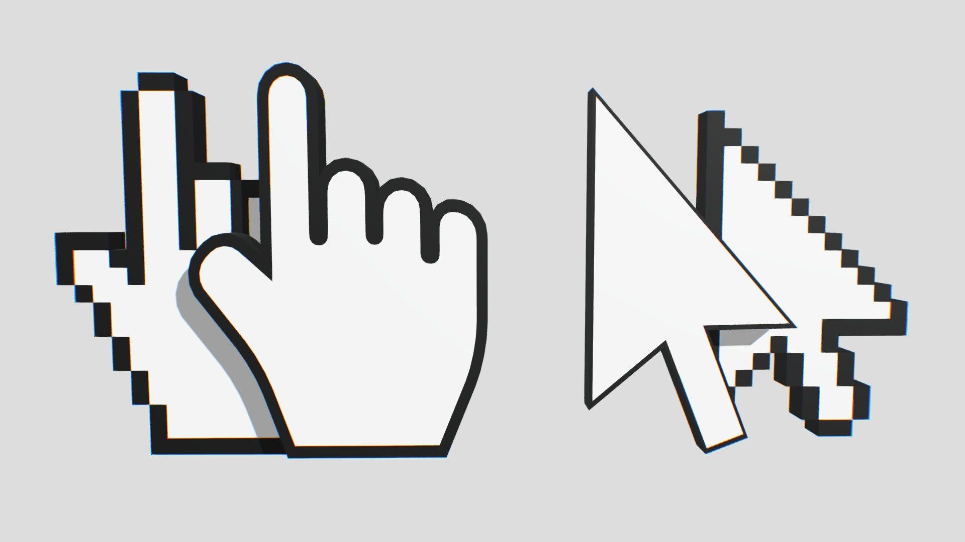 1920x1080 Cursor 3D Free 3D model by ReliefRain [fab4012]