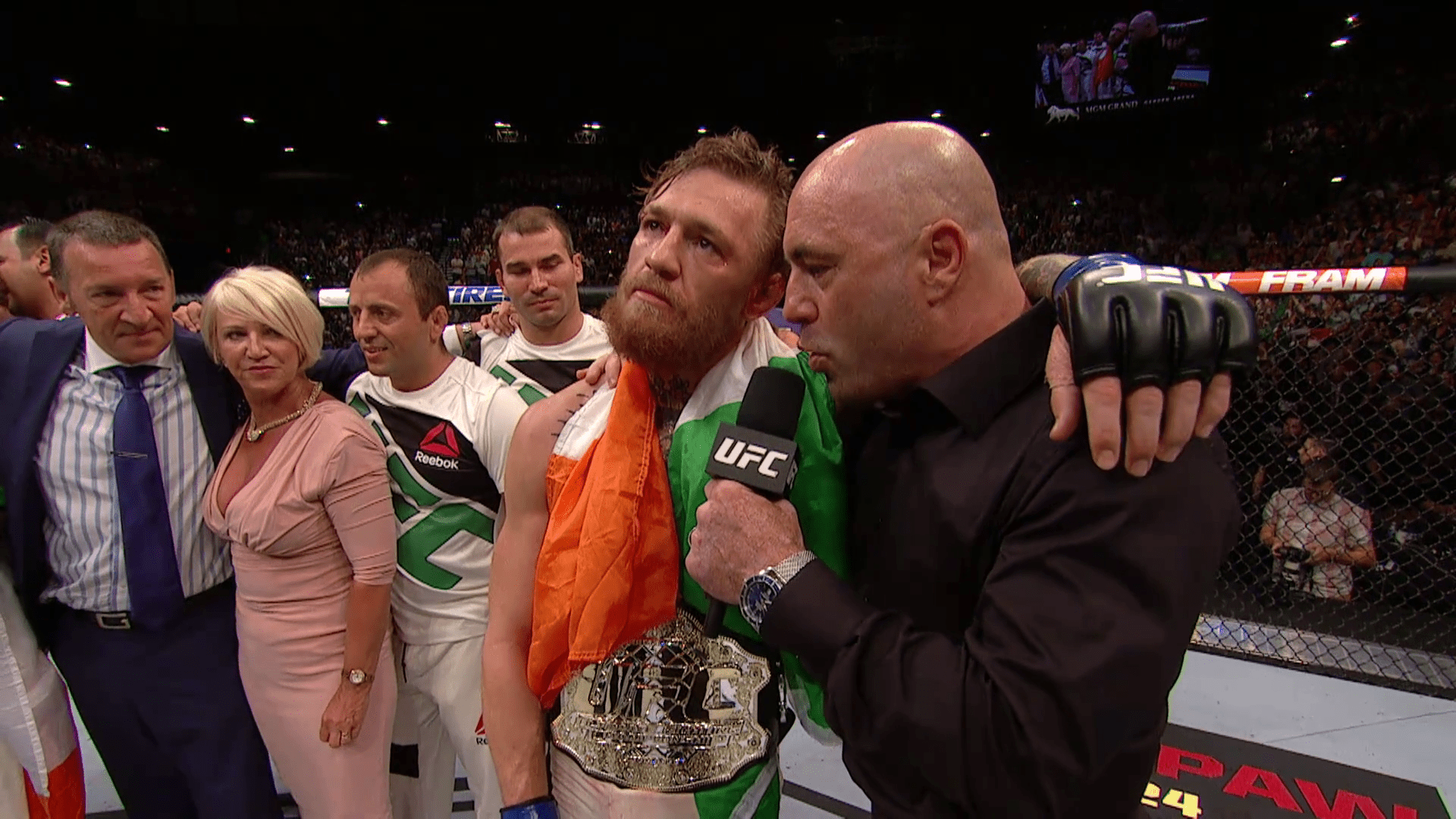 1920x1080 years ago today, Conor McGregor beat Chad Mendes at UFC 189 to win the interim featherweight title