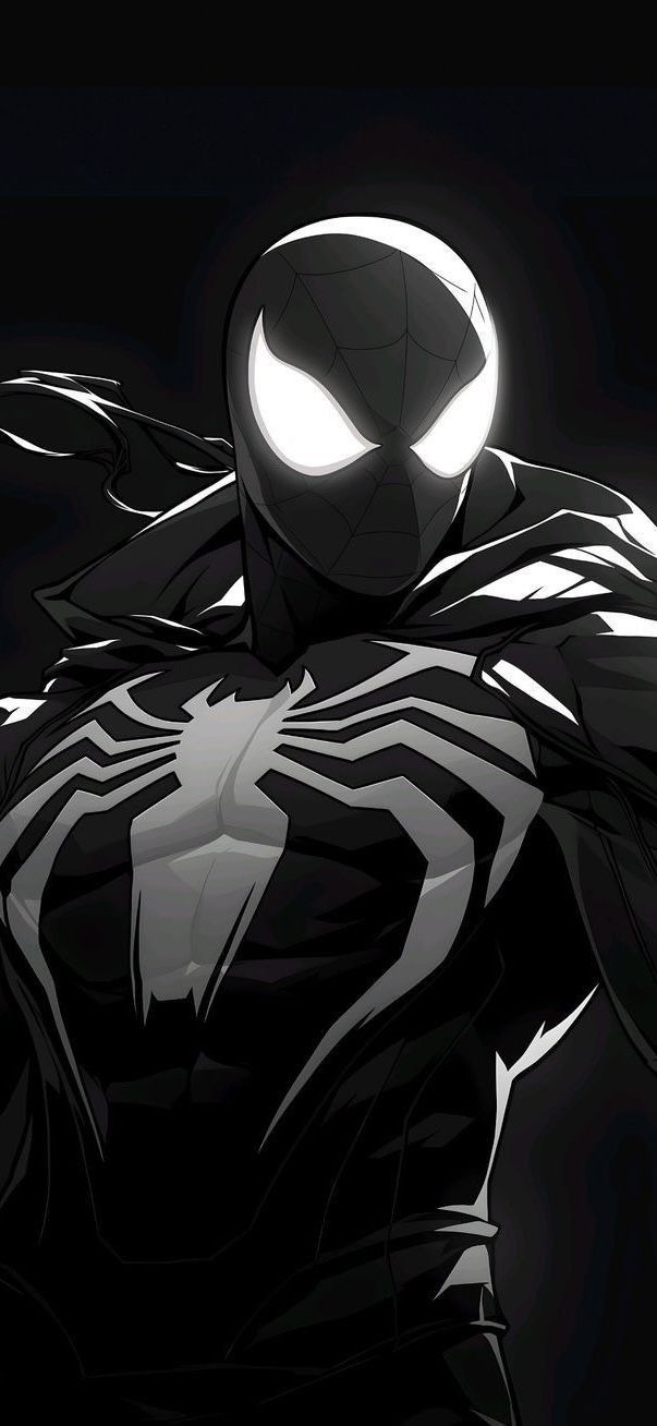603x1308 Black Spiderman Wallpaper Iphone. Black Venom Wallpaper, All Black Spiderman, Spider Man Wallpaper