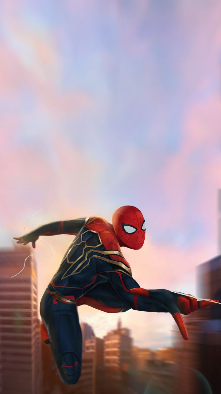 750x1334 Spider Man Hybrid Suit iPhone iPhone 6S, iPhone 7 , HD 4k Wallpaper, Image, Background, Photos and Picture