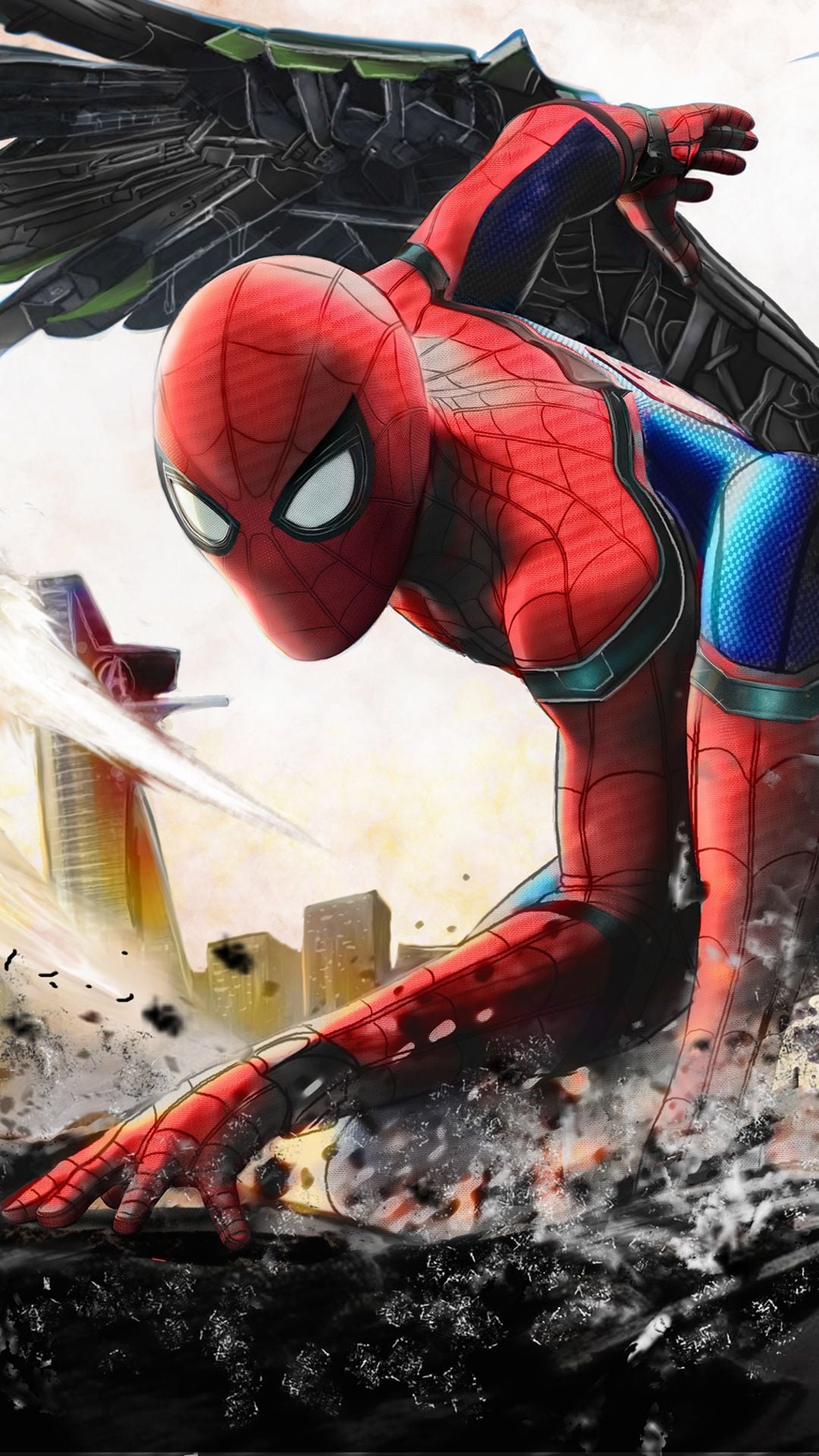 1080x1920 Spider Man (Tom Holland) Wallpaper