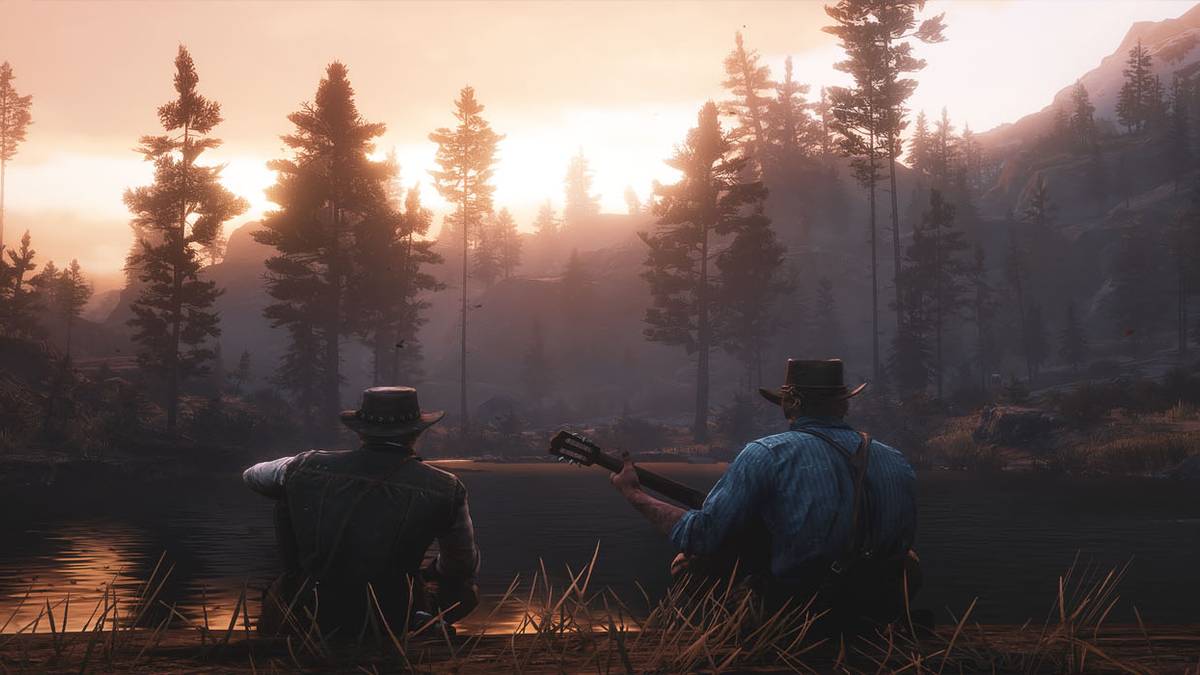 1200x675 Emotional RDR2 Image Reunites Arthur & John In Epilogue