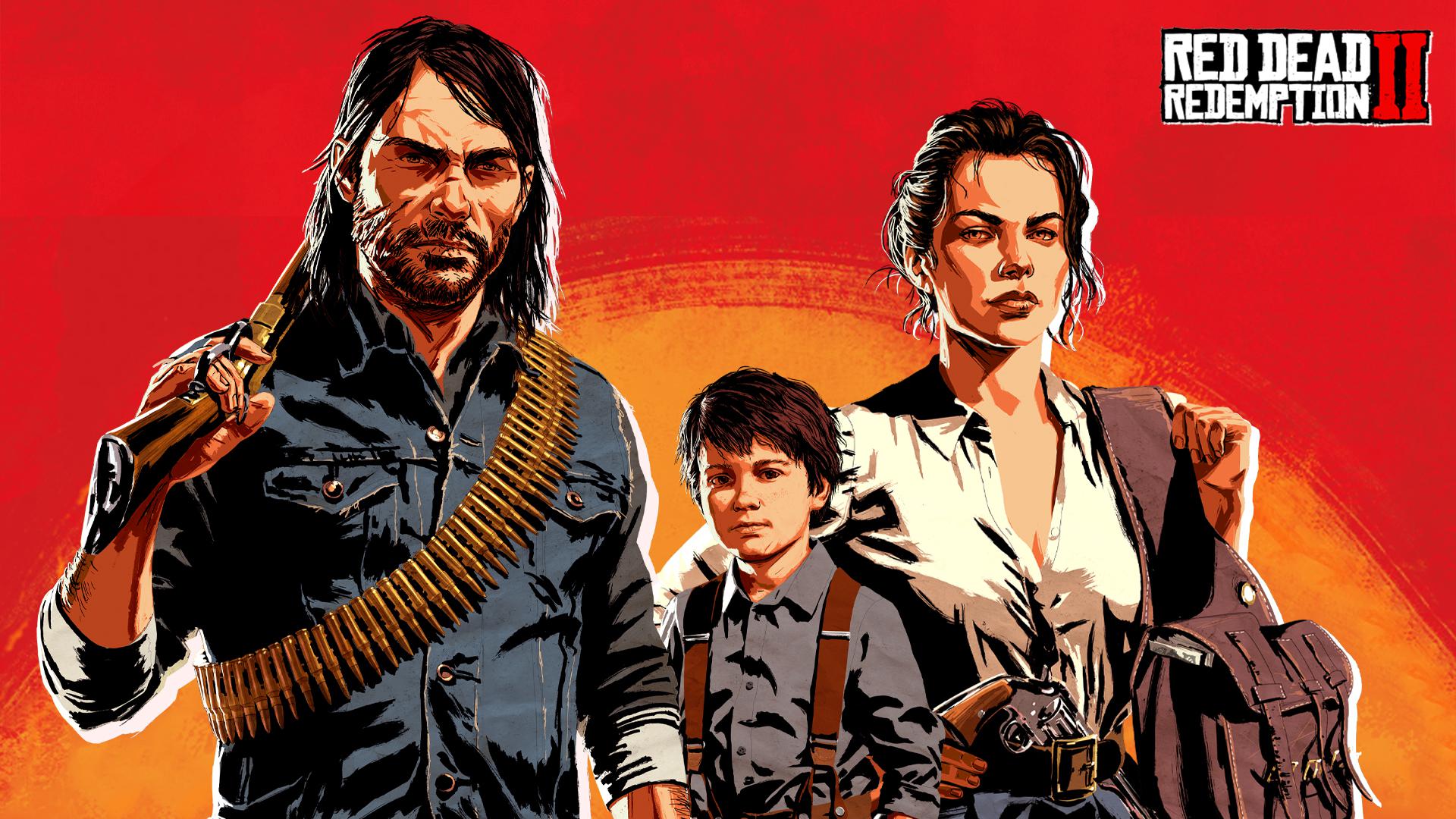 1920x1080 Red Dead Redemption 2: John Marston Wallpaper (1920×1080)