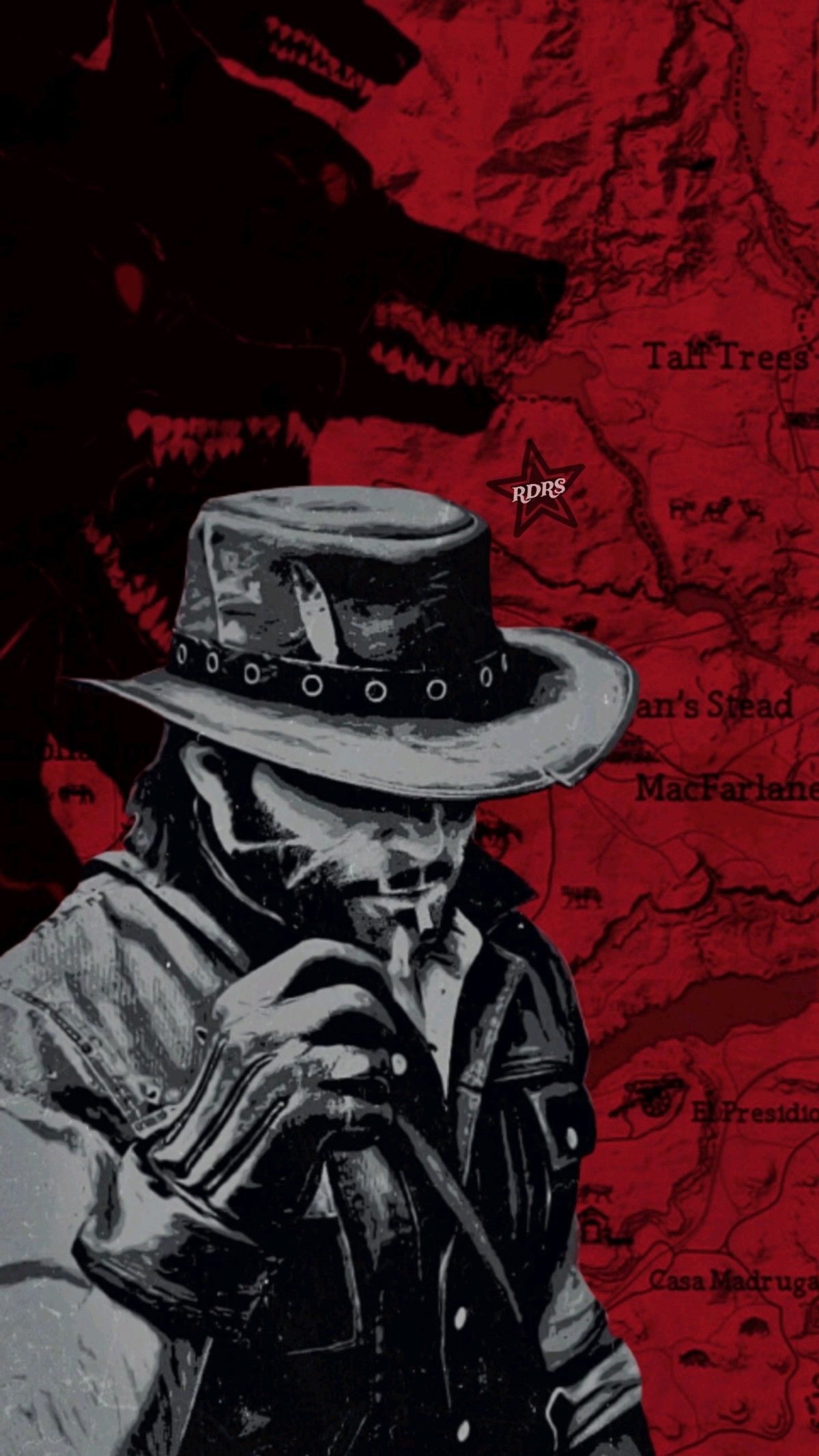 1200x2133 Red dead redemption art