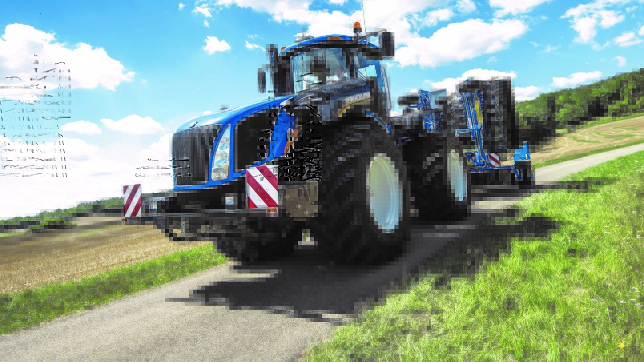 1280x720 605hp New Holland is 'world's most powerful CVT tractor'