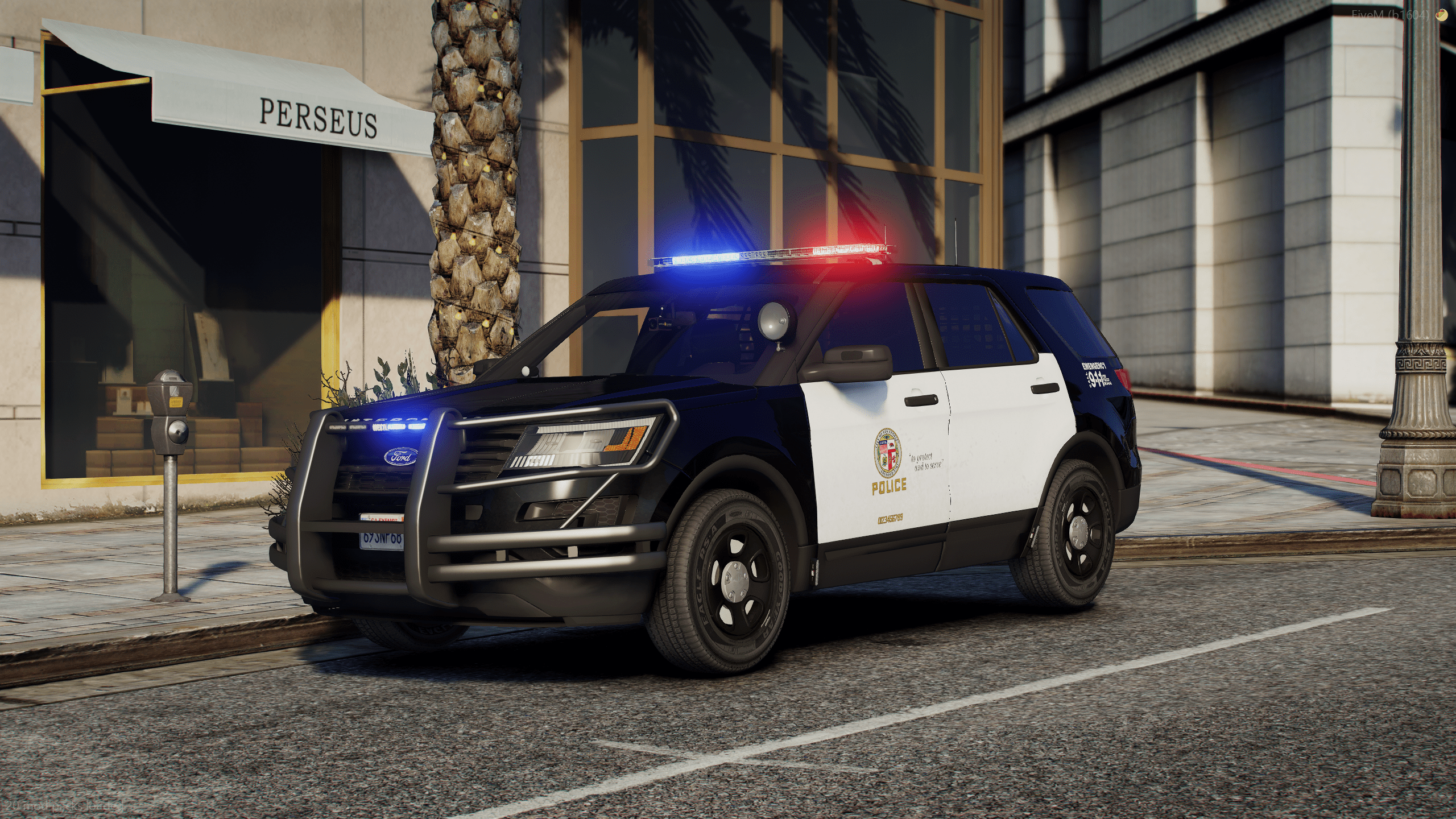 2560x1440 4K Los Angeles Police Department Livery
