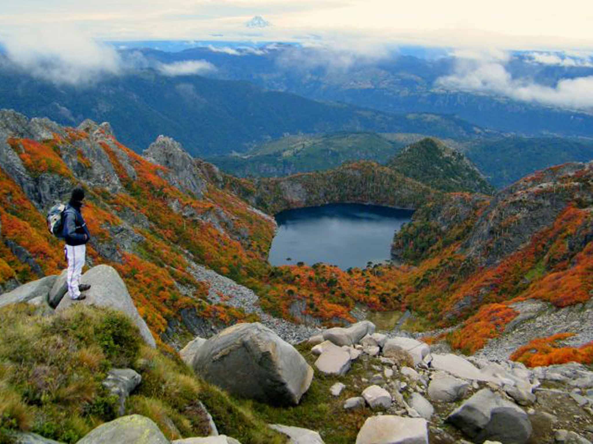 2048x1536 Chilean Lake District: A land where the familiar is made strange