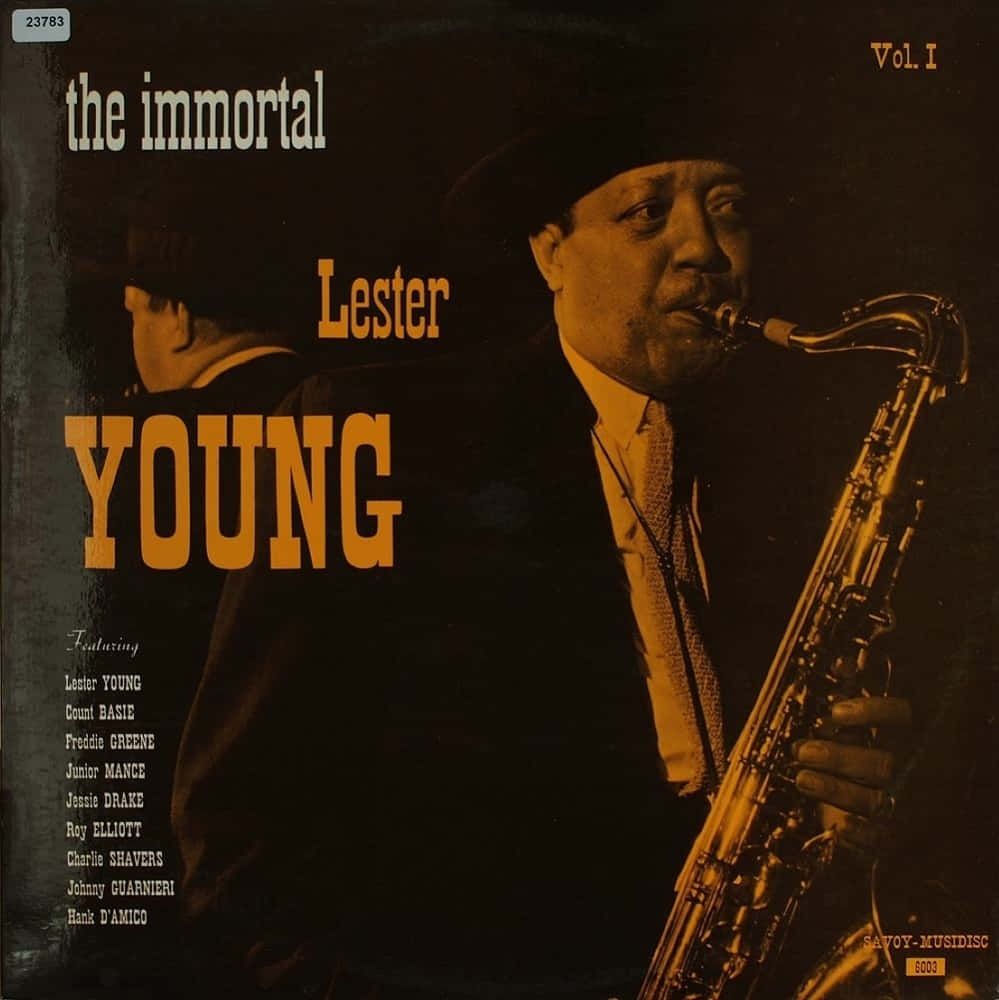 999x1000 Download The Immortal Lester Young Volume 2 Album Cover Wallpaper