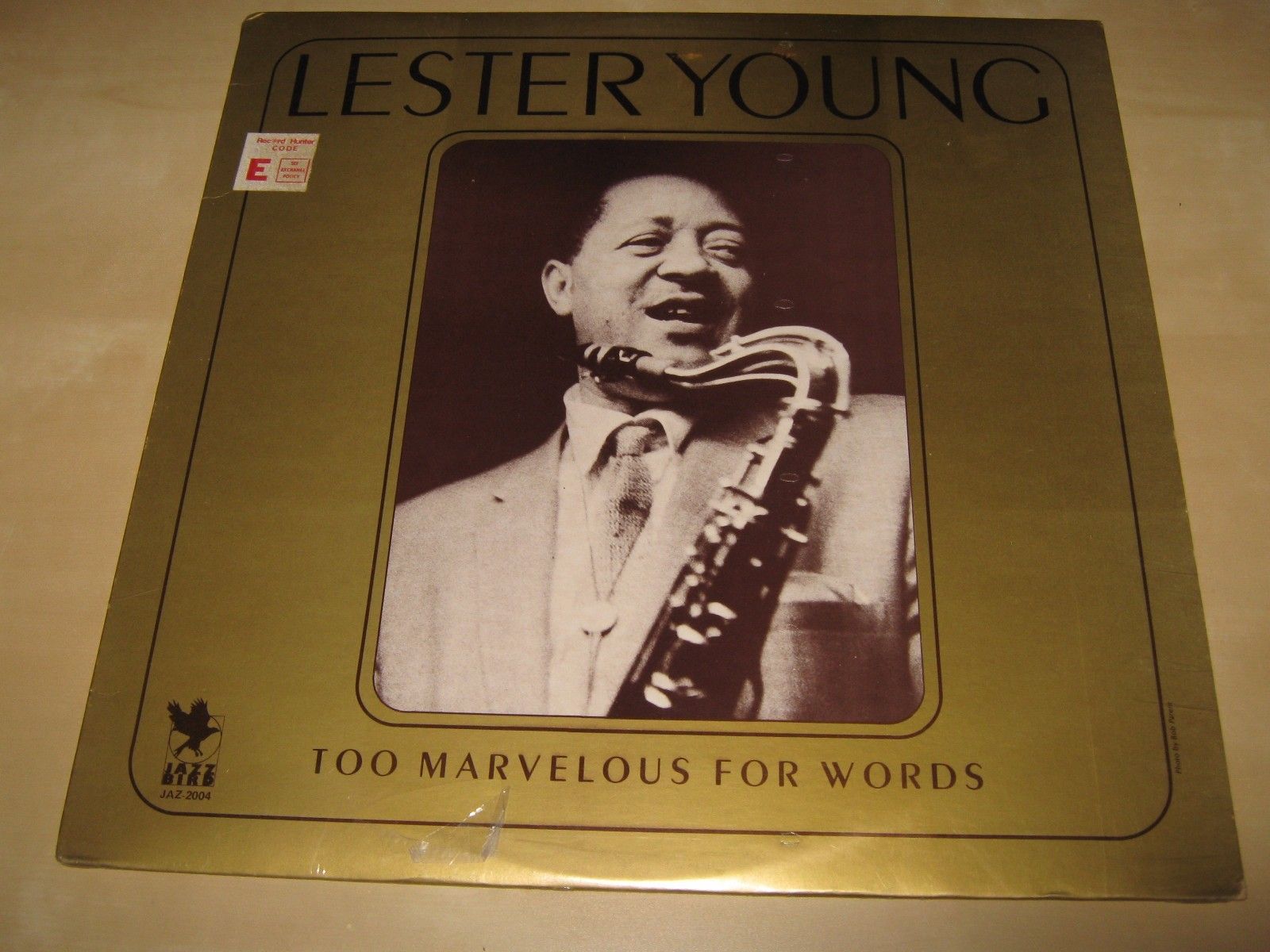 1600x1200 LESTER YOUNG Too Marvelous For Words ORIG SEALED NEW LP 1980 Jazz Bird JAZ 2004