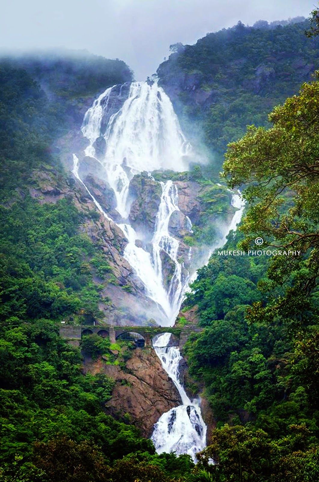 1062x1600 Dudhsagar. Goa. Dudhsagar Waterfalls. Dudhsagar, GOA HD Photo. A Visit To Dudhsagar Falls In Goa, India. Mukesh Photography(BBSR, ODISHA)