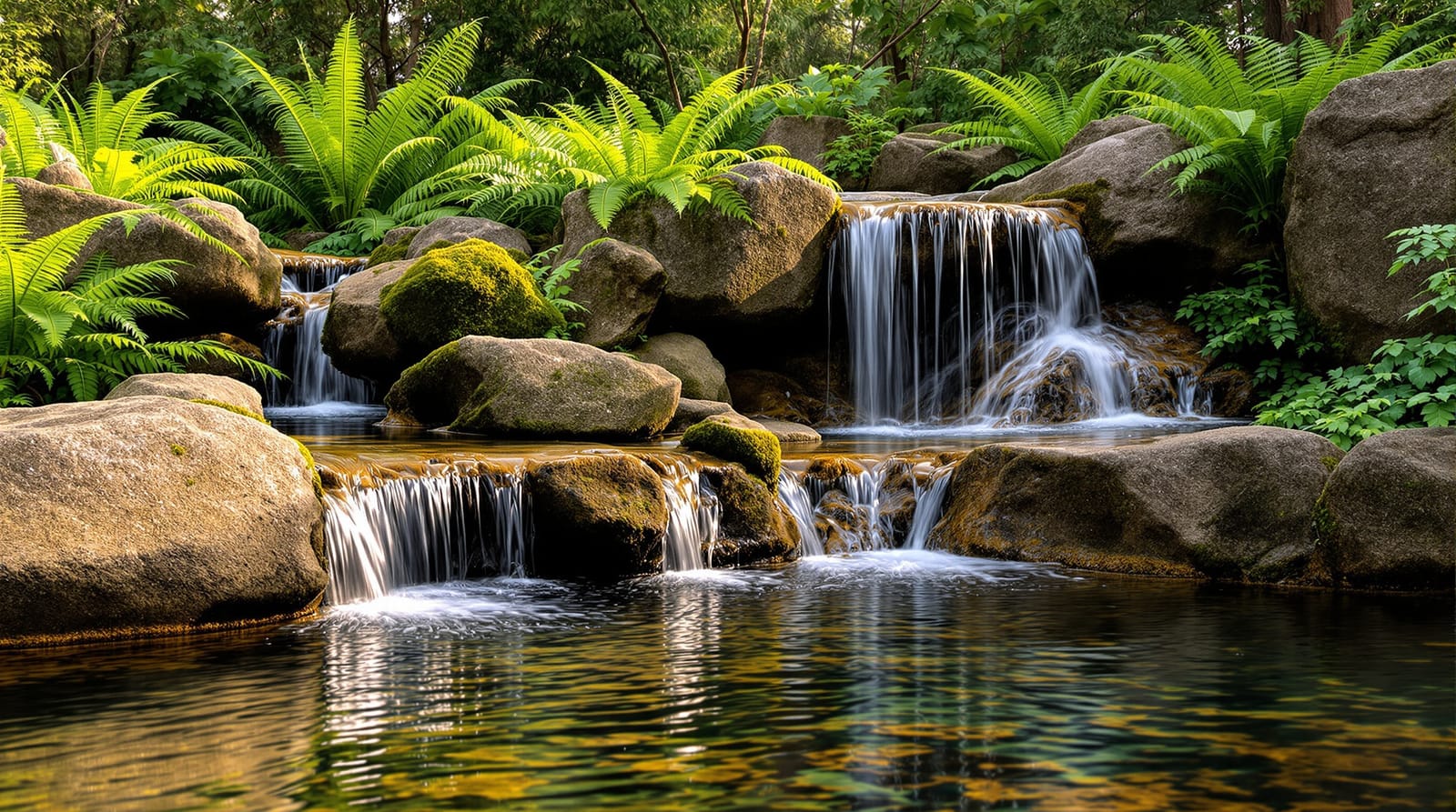 1600x893 Waterfalls for Home Landscapes