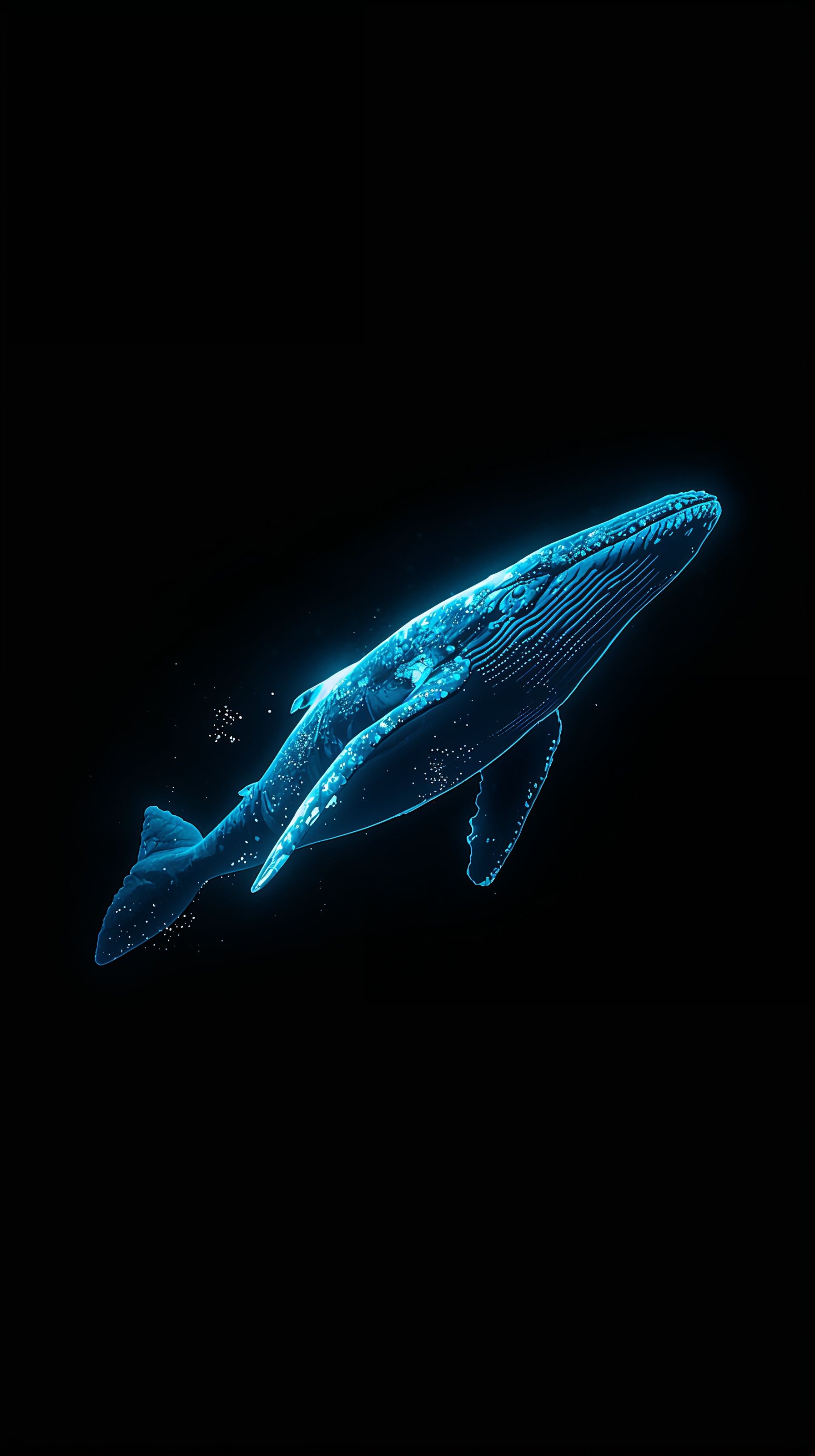 1792x3200 Dark Ocean Wallpaper Aesthetic for Phone