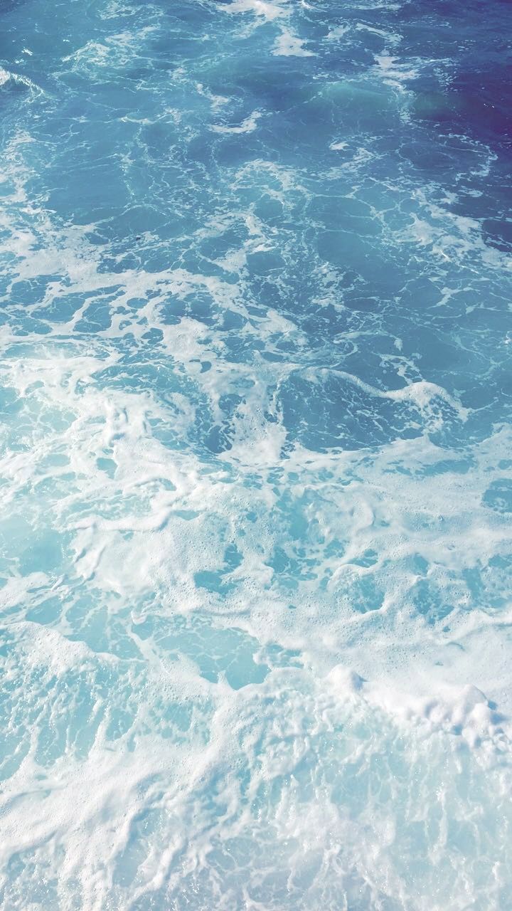720x1280 Aesthetic Blue Ocean Wallpaper
