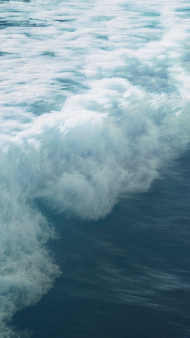 800x1422 Wave Space Ocean Blue Water Jpeg Wallpaper. Download Free on rawpixel