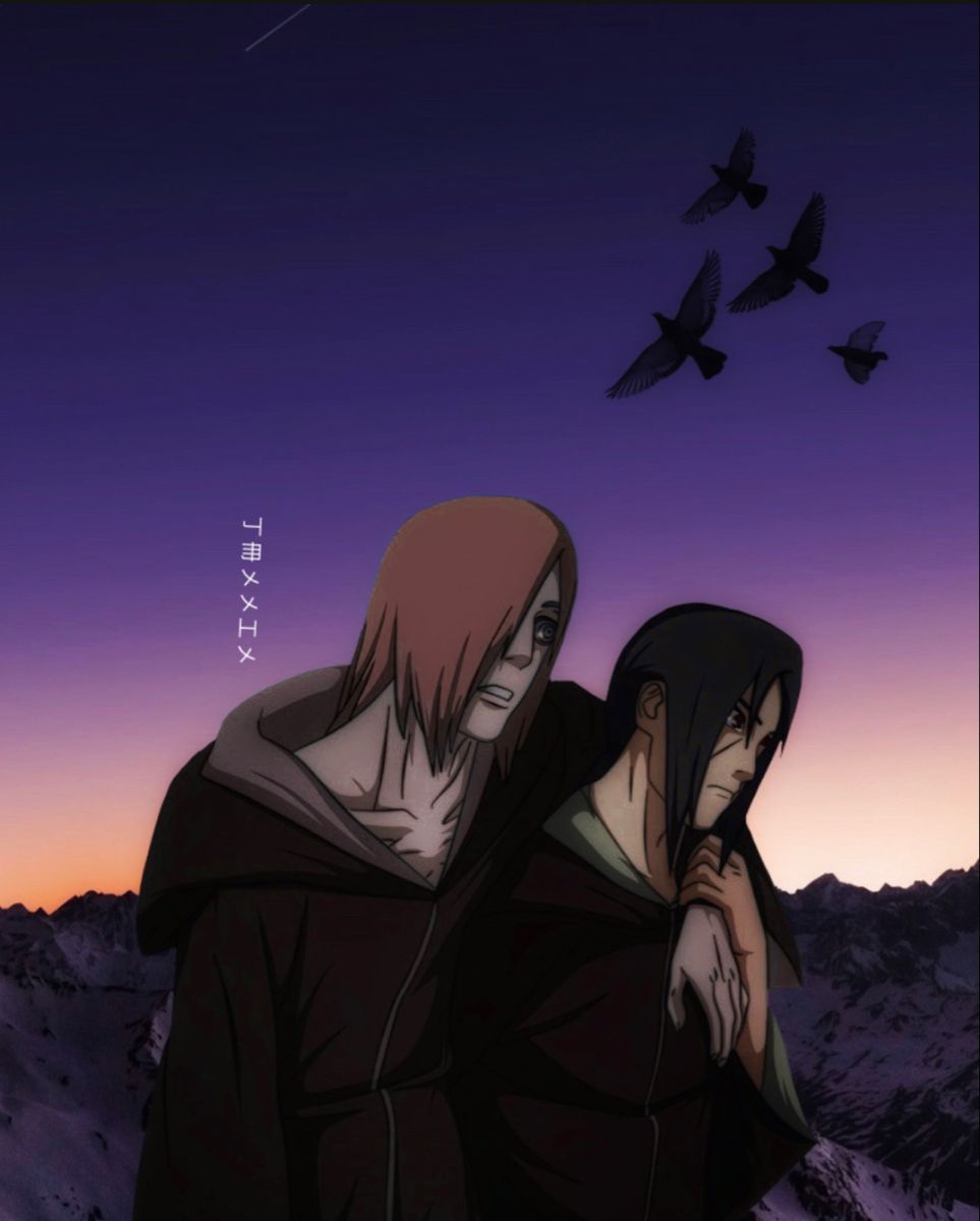 963x1200 Itachi and Nagato: A Powerful Duo. Itachi aesthetic pfp, Nagato and itachi wallpaper, Itachi background aesthetic