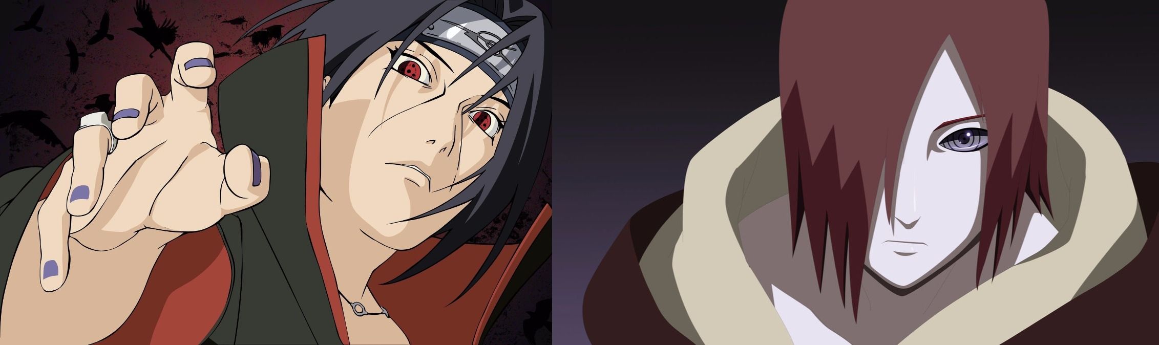 2263x674 Itachi and Nagato vs. Mu and Gengetsu