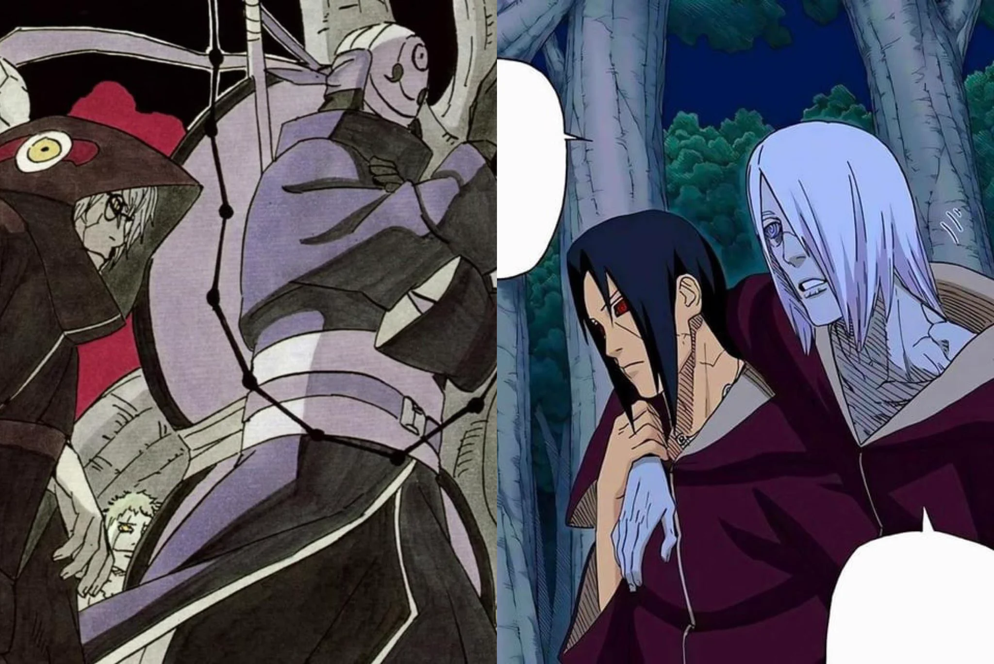 2048x1368 Milk on X: Rinnegan Obito beats Itachi and Nagato 2v1 / X