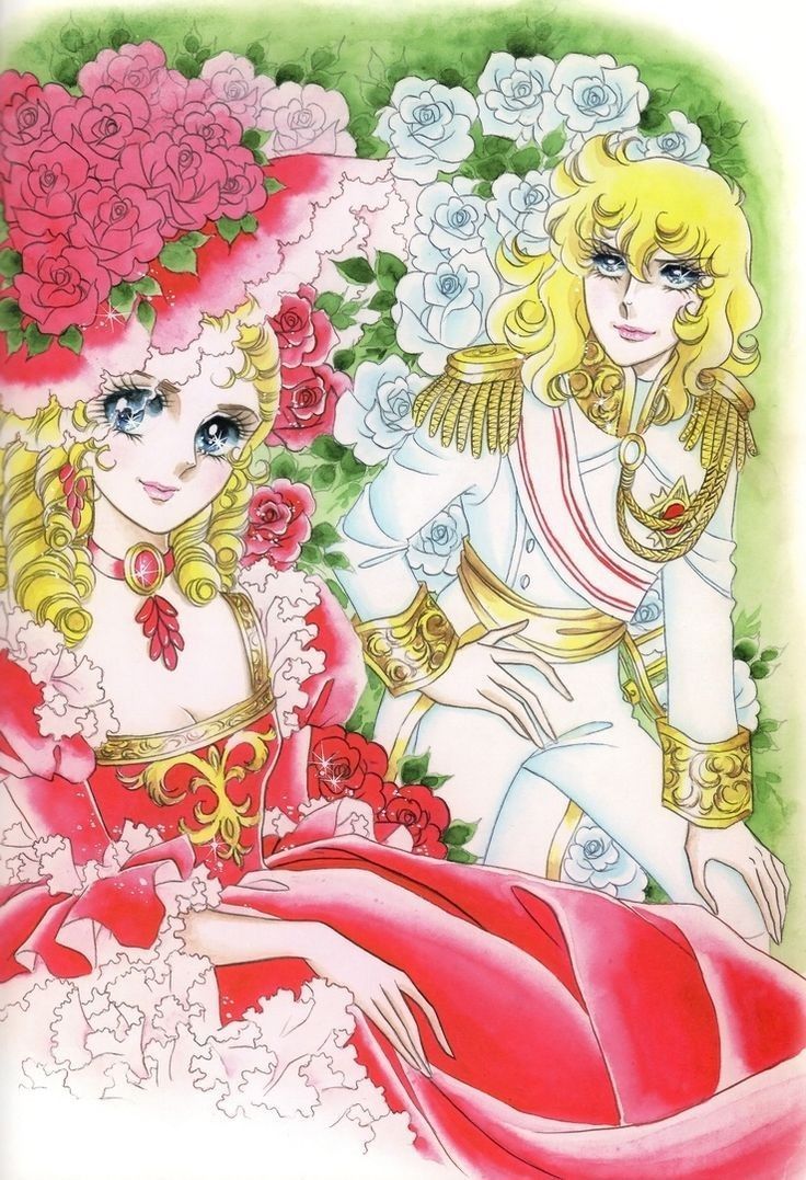 736x1077 Rose of versailles tattoo. Rose of versailles wallpaper, The rose of versailles, Vintage anime