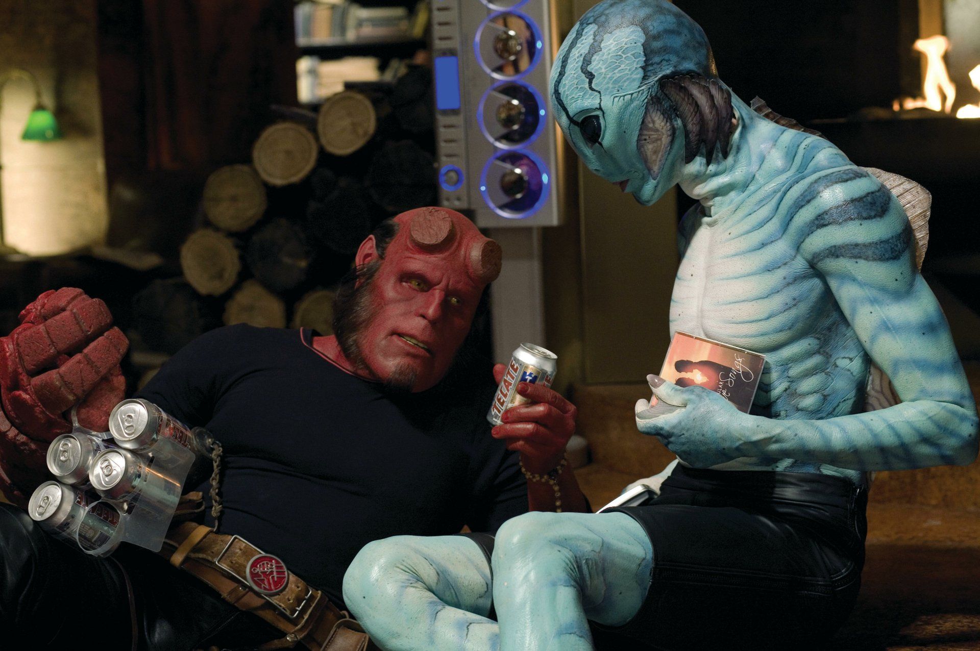 1920x1276 Download Doug Jones Abe Sapien Hellboy Movie Hellboy II: The Golden Army HD Wallpaperx2392