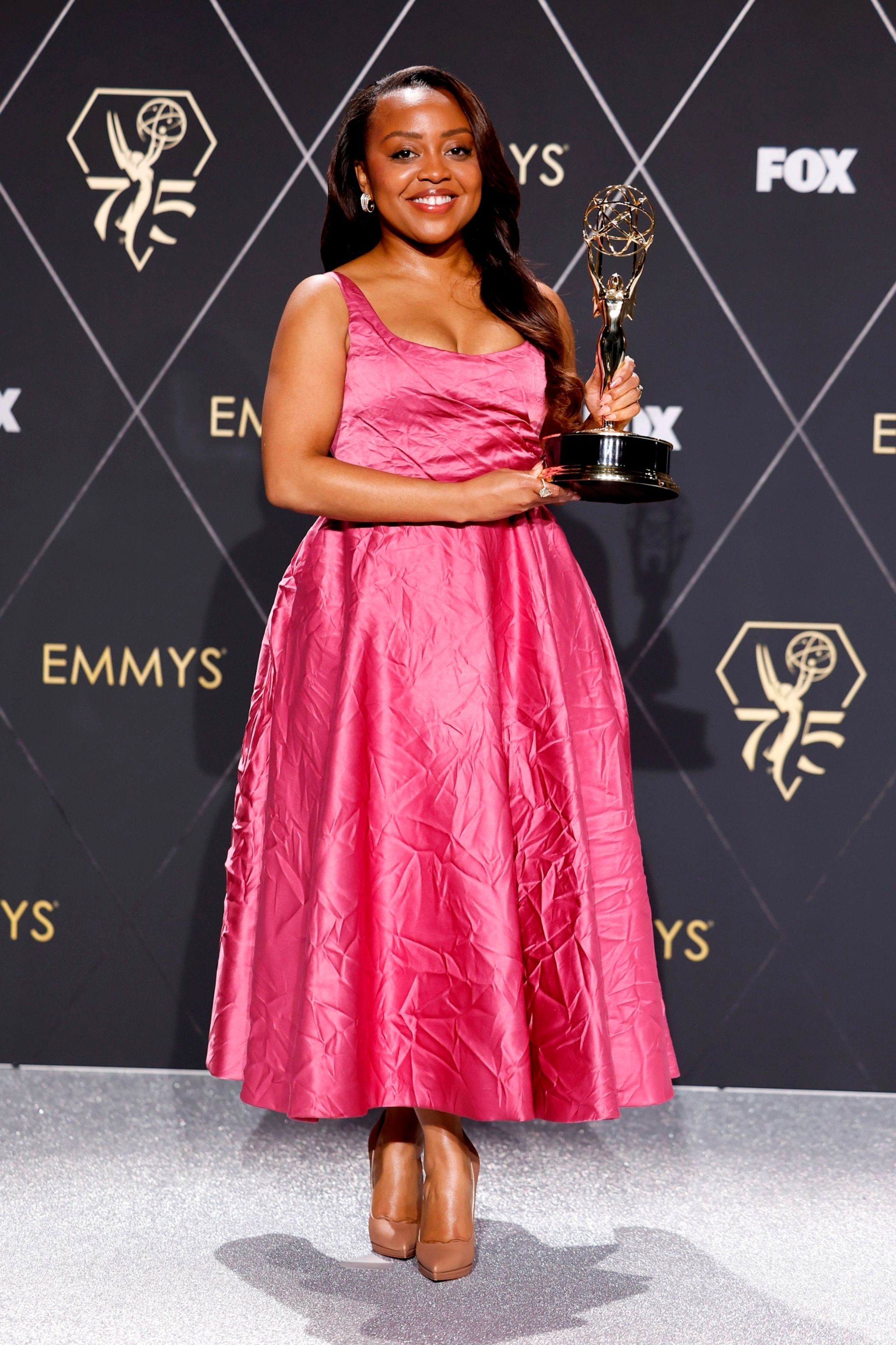 2047x3072 Abbott Elementary' star Quinta Brunson is 1st Black woman to win best comedic actress Emmy in over 40 years
