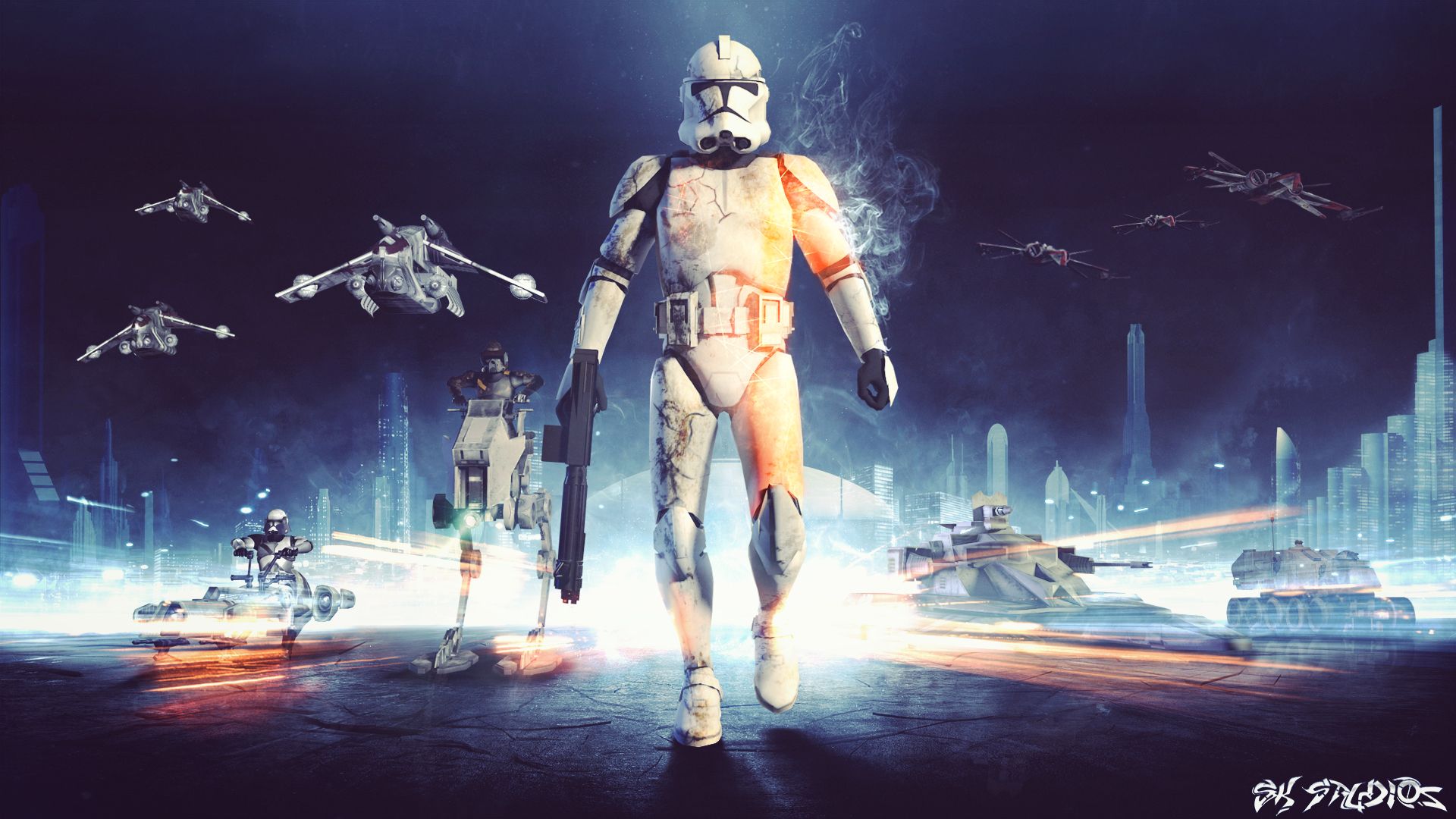 1920x1080 Star Wars Battlefront (BF3 Edition) Republic image