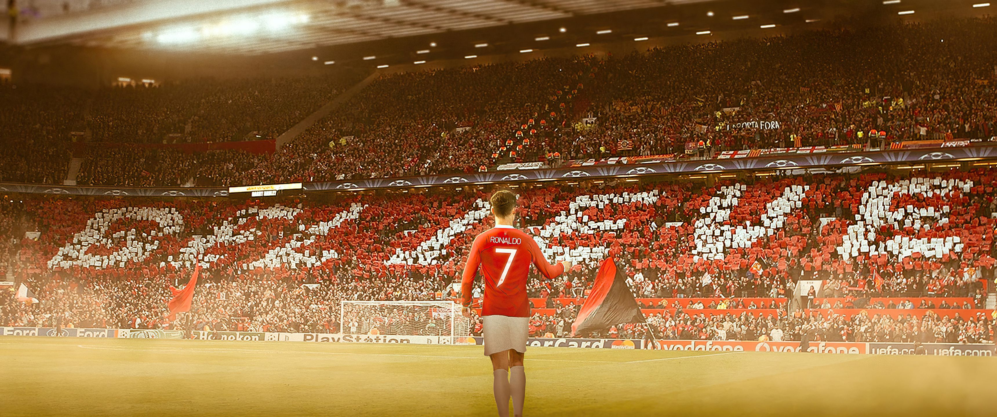 3440x1440 Cristiano Ronaldo Manchester United 4k UltraWide Quad HD 1440P , HD 4k Wallpaper, Image, Background, Photos and Picture