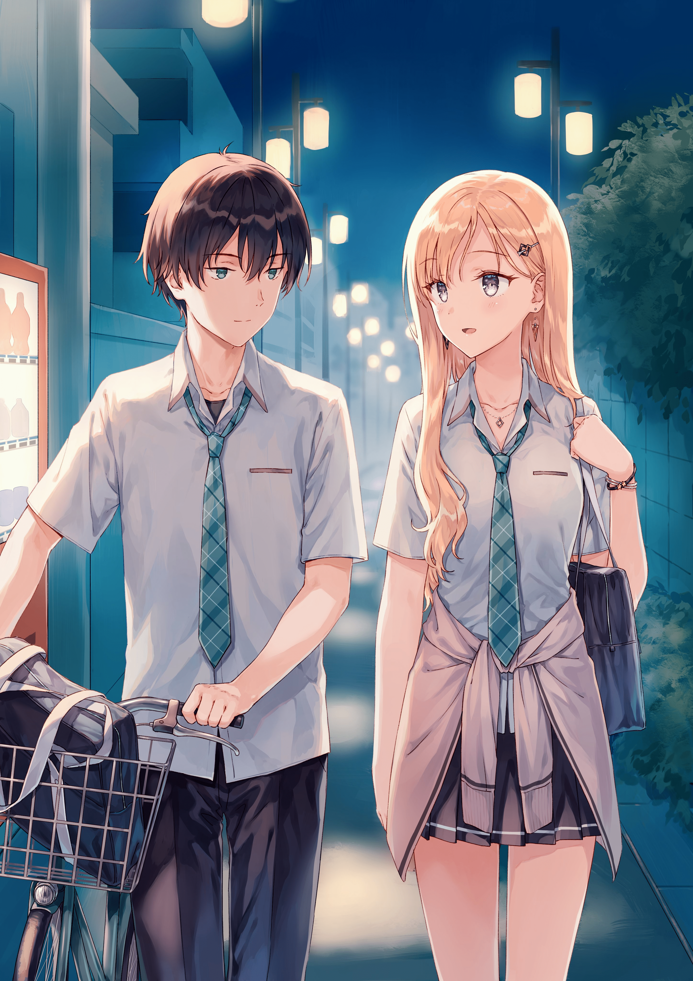 2894x4093 Gimai Seikatsu (Days with my Step Sister) Volume 3 Cover Illustration