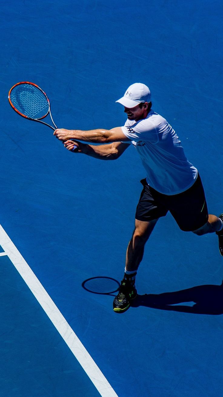 736x1308 Download wallpaper Andy Murray, 4k, tennis players, ATP, tennis court, match, tennis for desktop with resolution 1080x1920. High Quality HD picture wallpaper