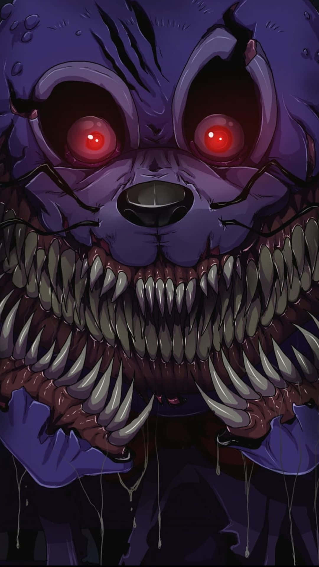 1080x1920 Download Terrifying FNaF Encounter Wallpaper