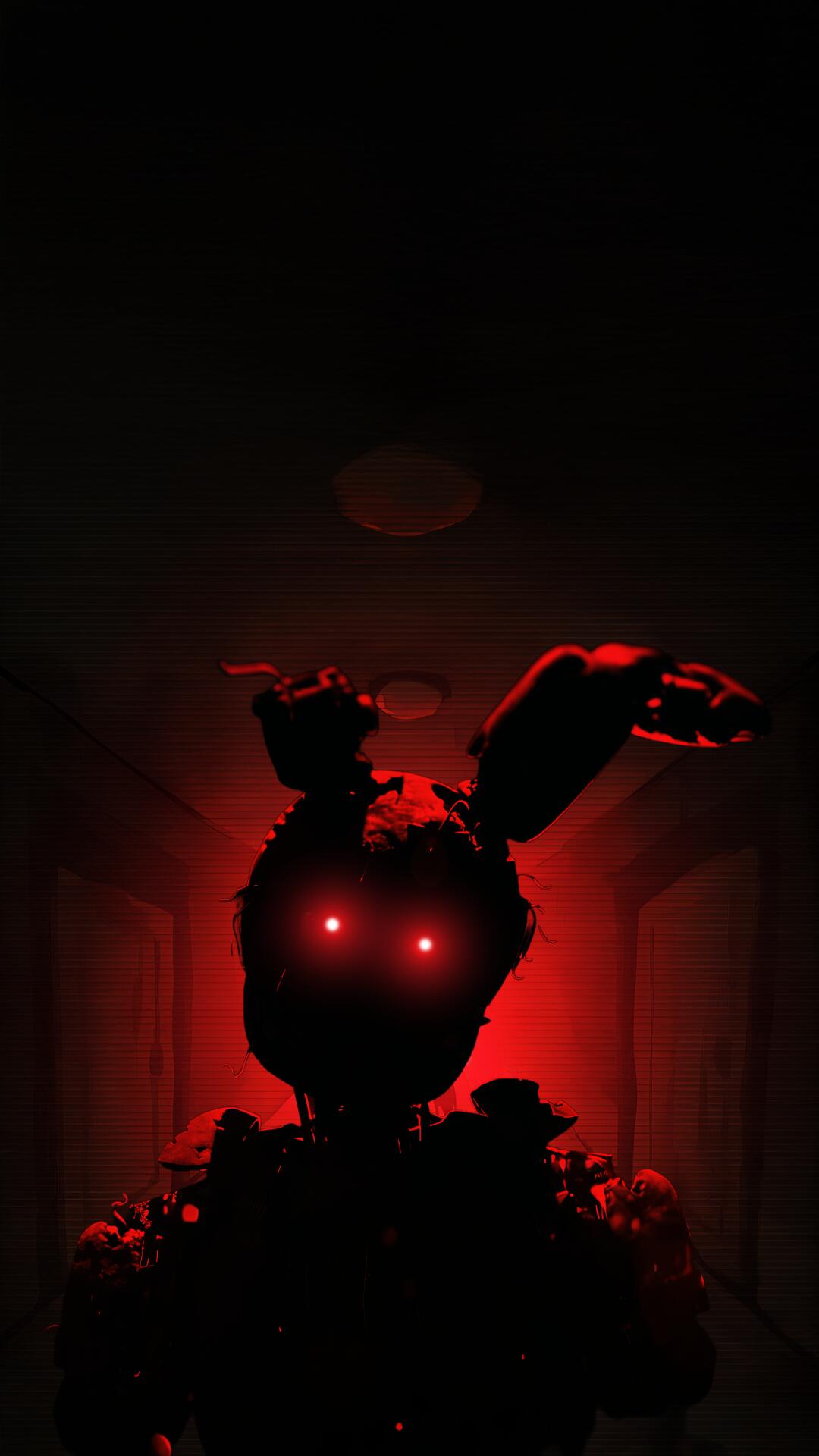 1080x1920 Springtrap Jumpscare Face Reveal