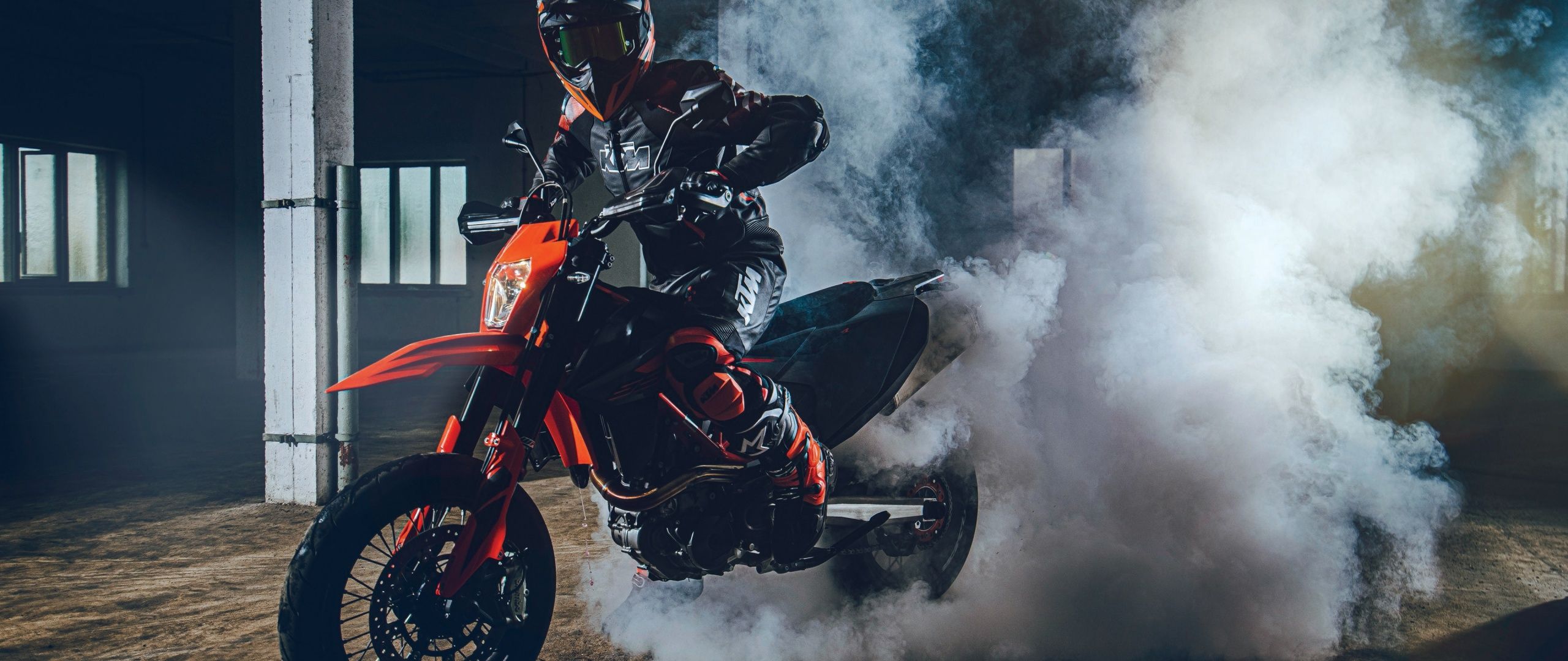 2560x1080 KTM 690 SMC R Wallpaper 4K, Adventure motorcycles, Race bikes