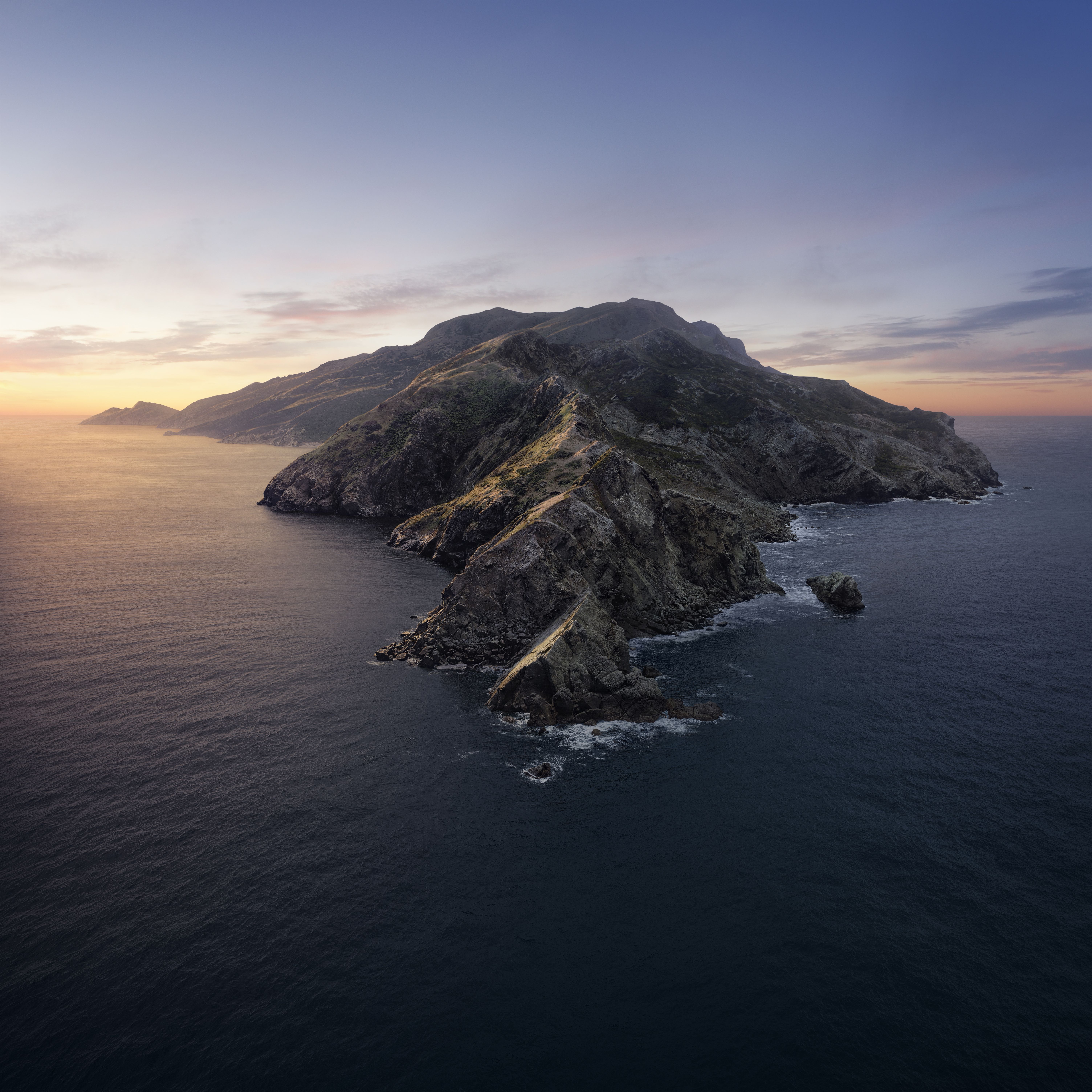 6016x6016 macOS Catalina Stock Wallpaper and Background