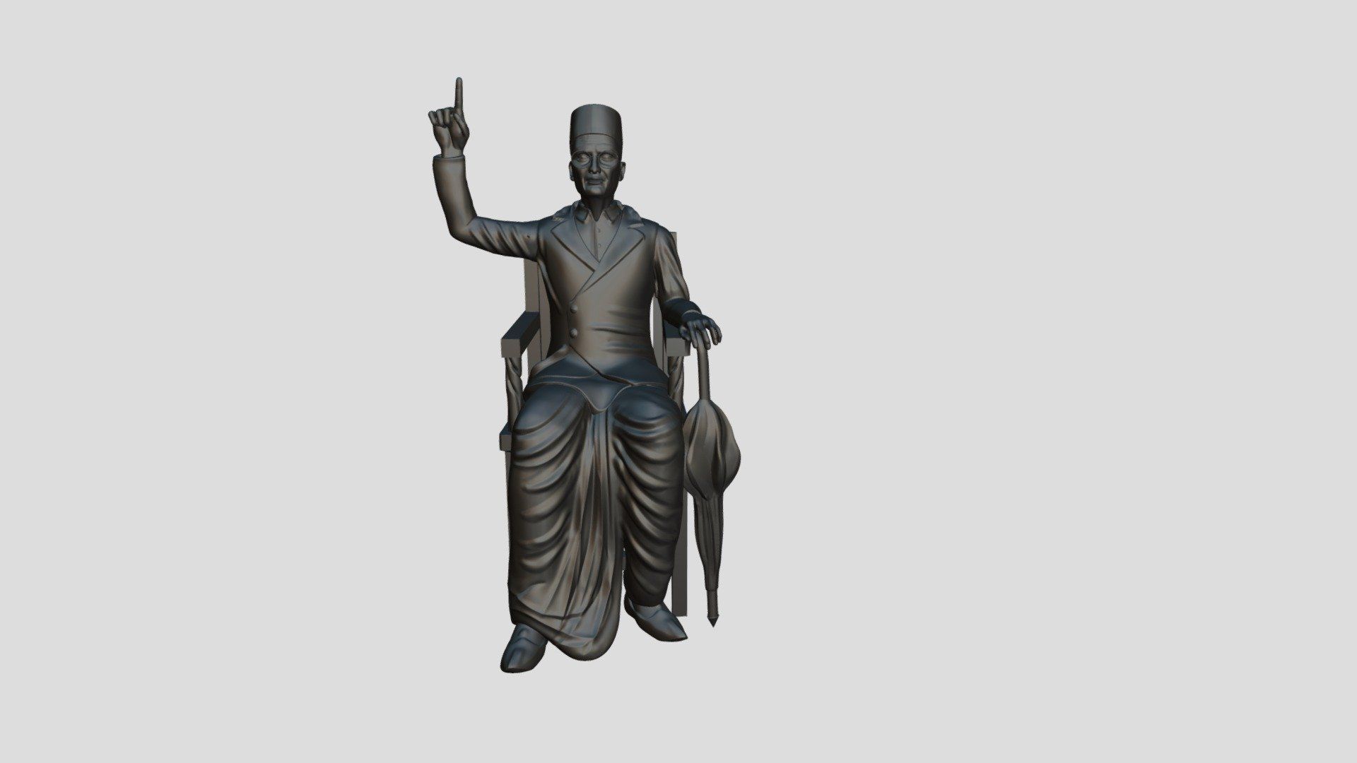 1920x1080 veer savarkar 3D print model model by Karan.Malhotra [4caf5f7]