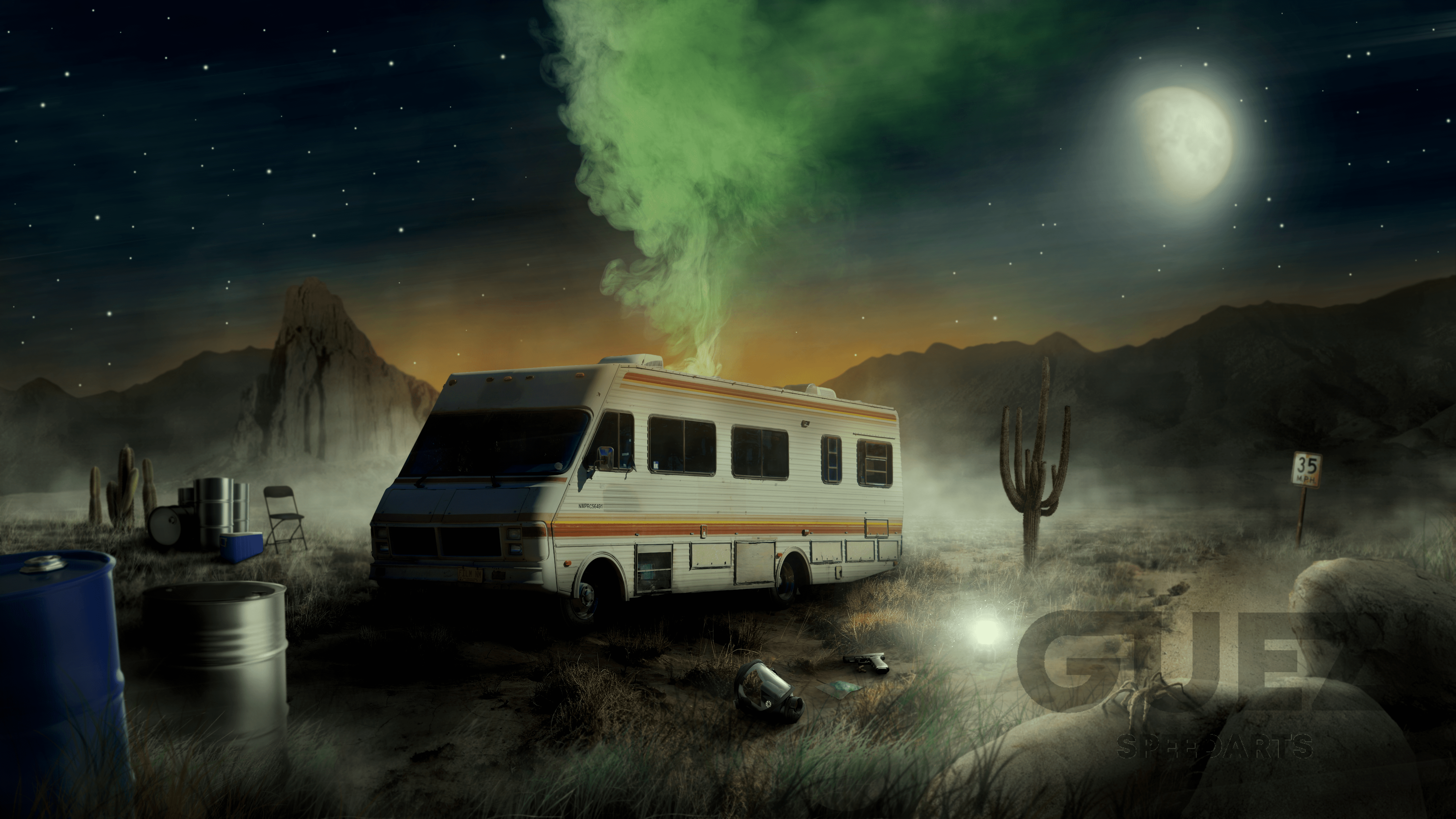 5120x2880 Breaking Bad (5k wallpaper)
