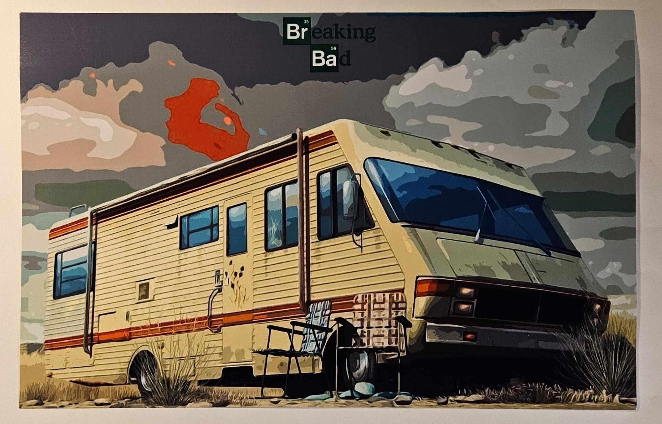 2560x1642 POSTER PRINT: BREAKING BAD RV LAB