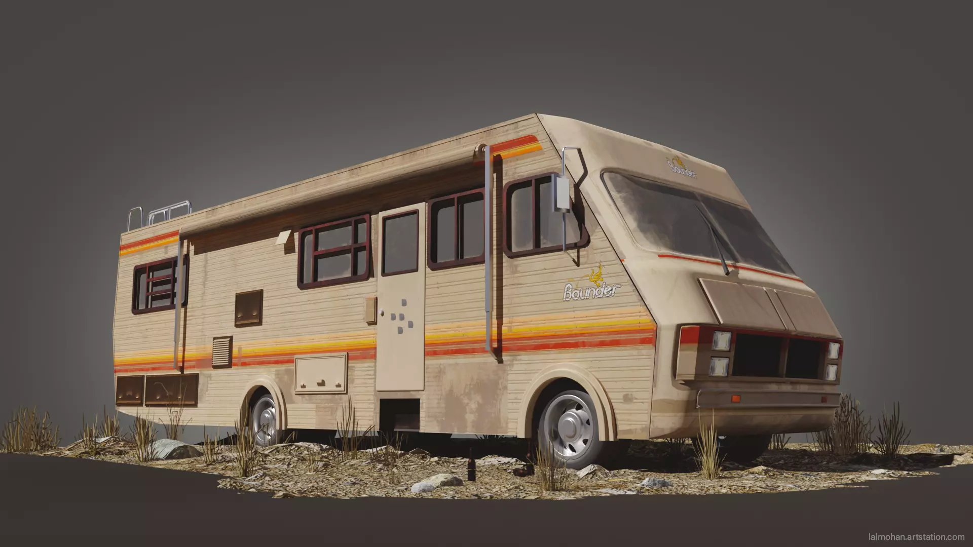 1920x1080 RV Breaking Bad 3D model