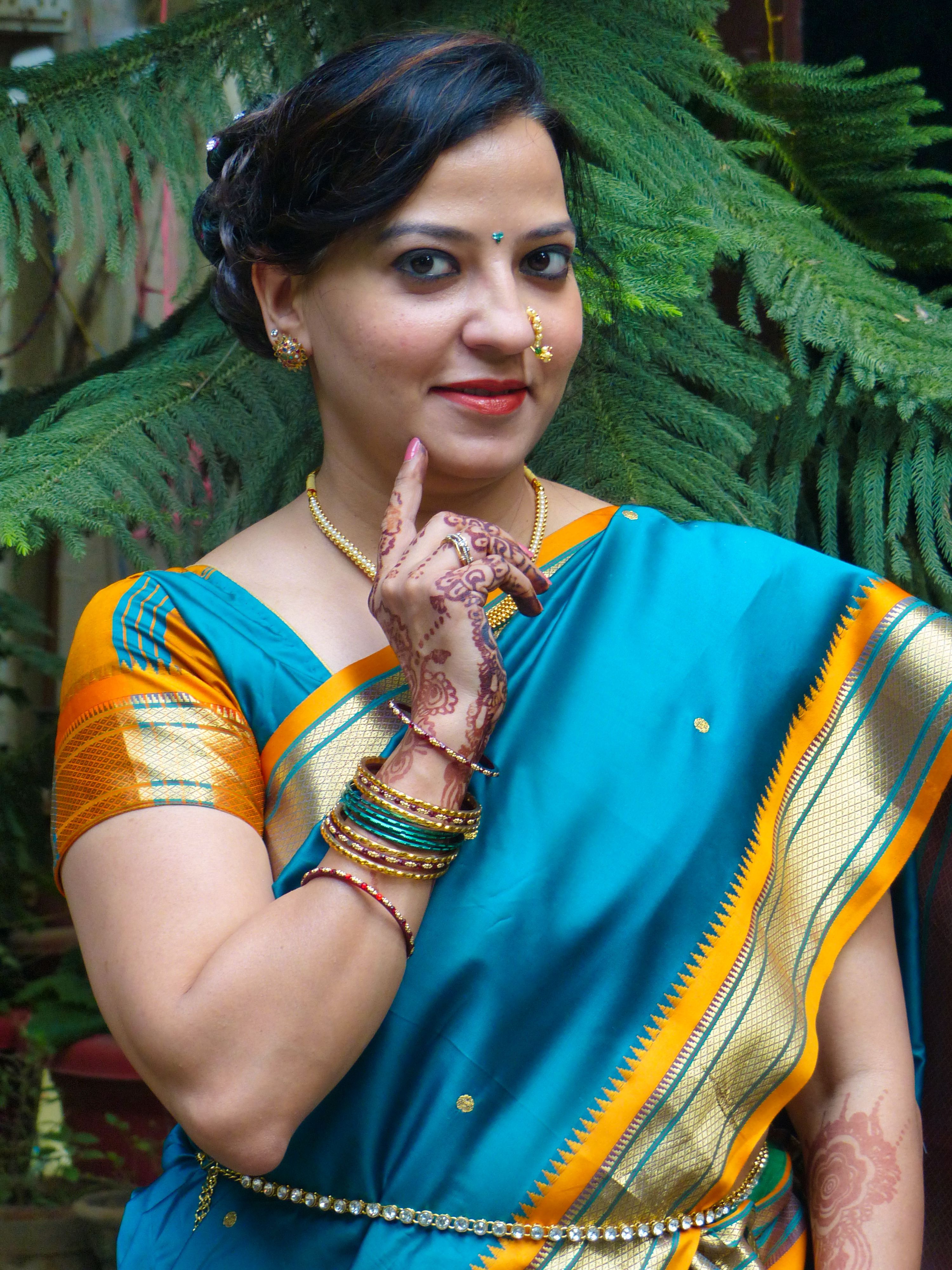 3000x4000 A Woman Wearing Saree · Free