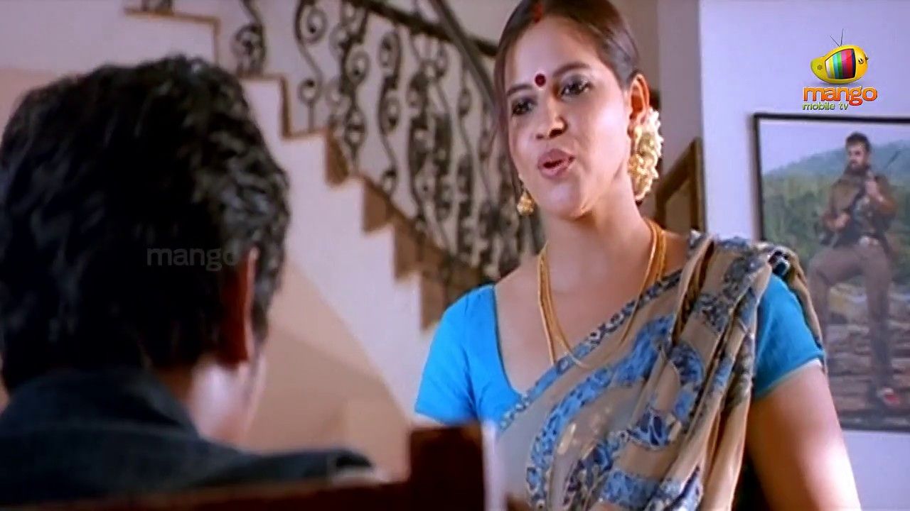 1280x720 Jeeva looking at an aunty. Simham Puli Movie Scenes. Santhanam