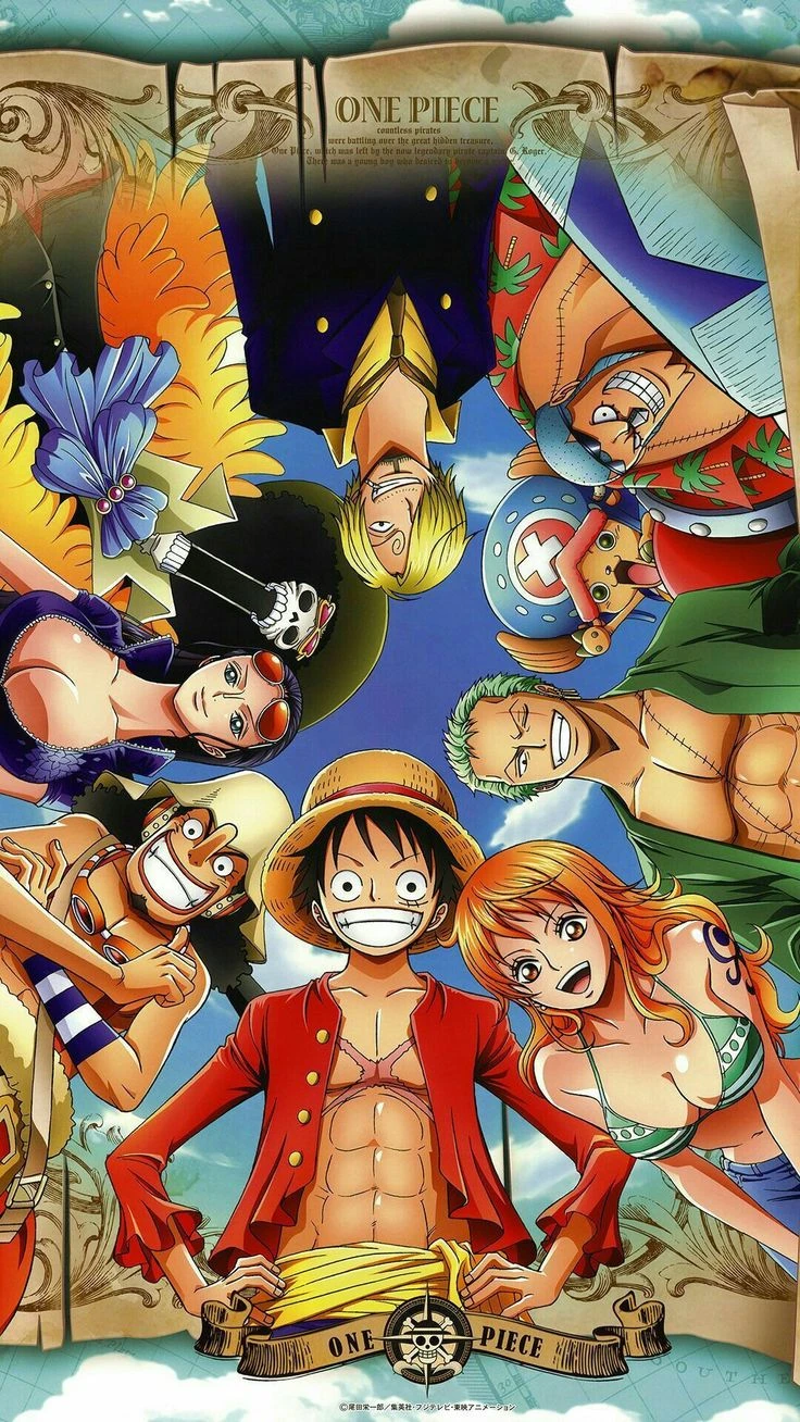 736x1308 Download One Piece Adventure Crew Wallpaper For Mobile 4K Wallpaper for Free