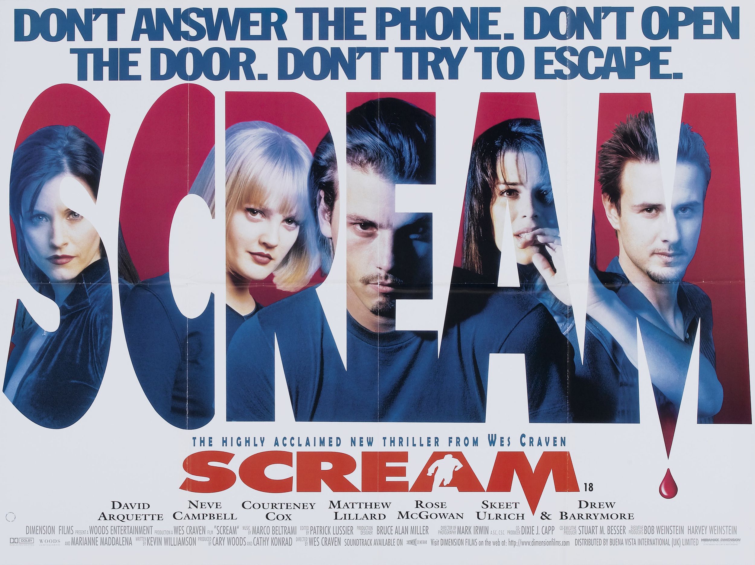 2500x1872 Scream (1996) 4K UltraHD 25th Anniversary Edition