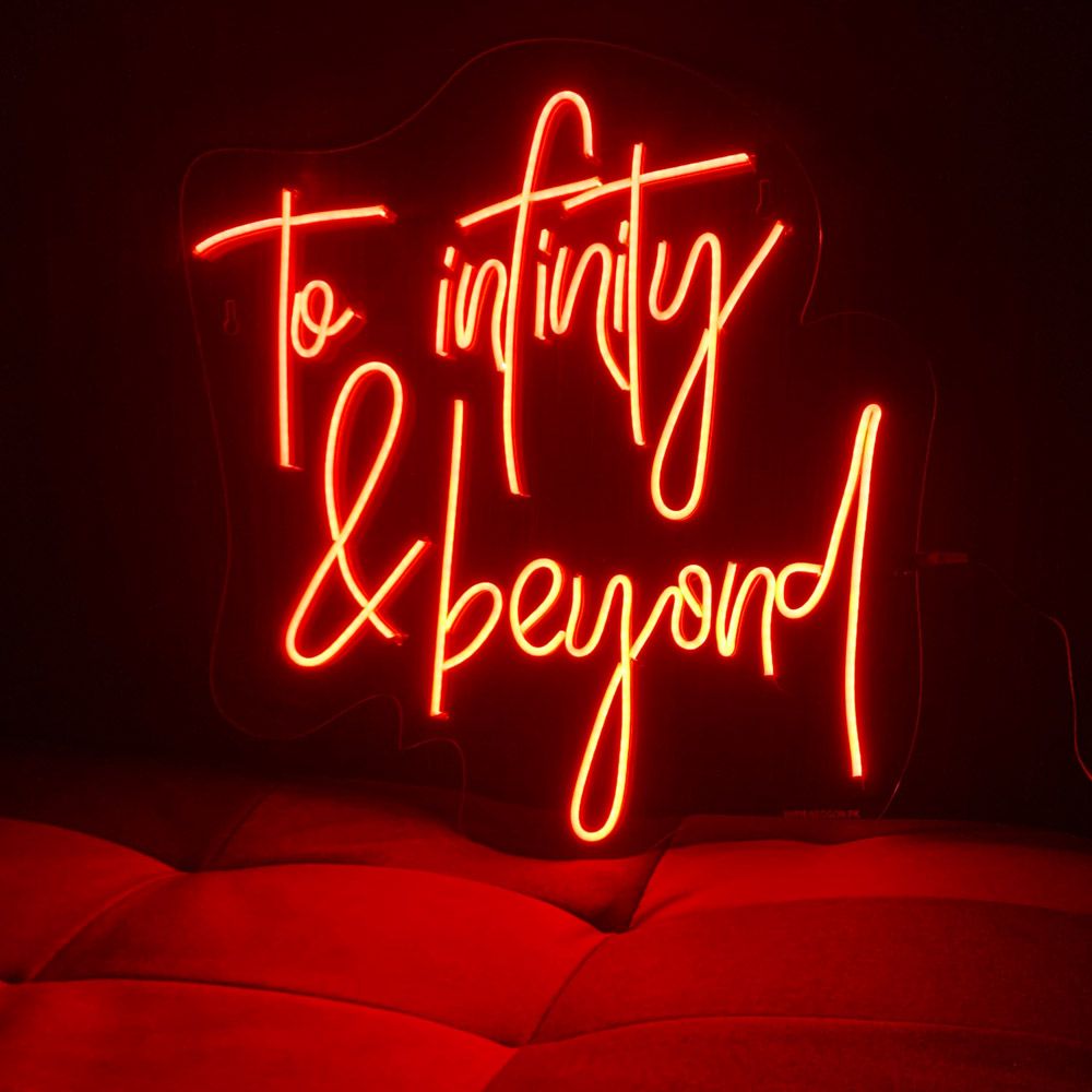 1000x1000 To Infinity and Beyond Sign