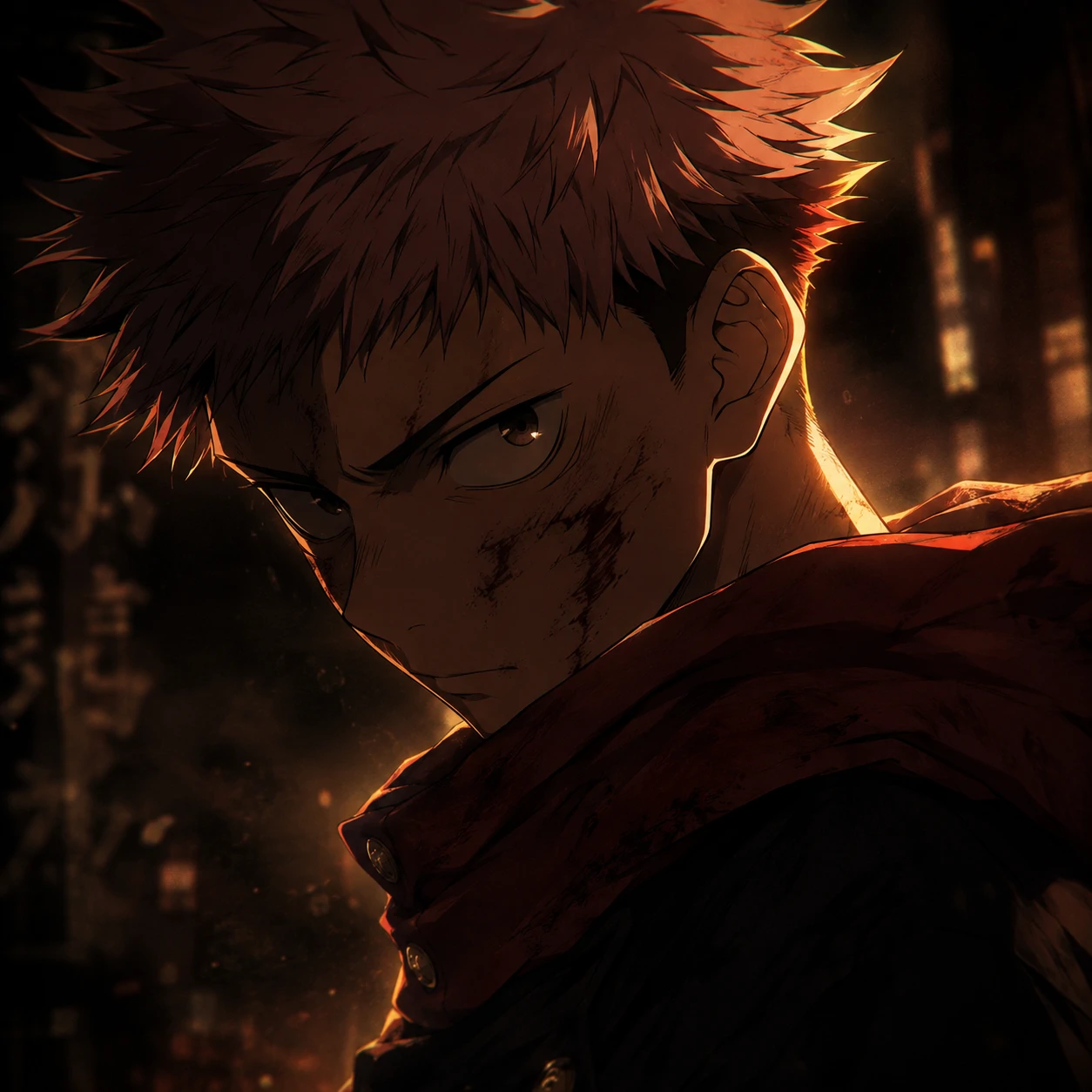 1254x1254 Yuji Itadori PFP: Aesthetic, Manga, Cute, Dark, 4K & Matching