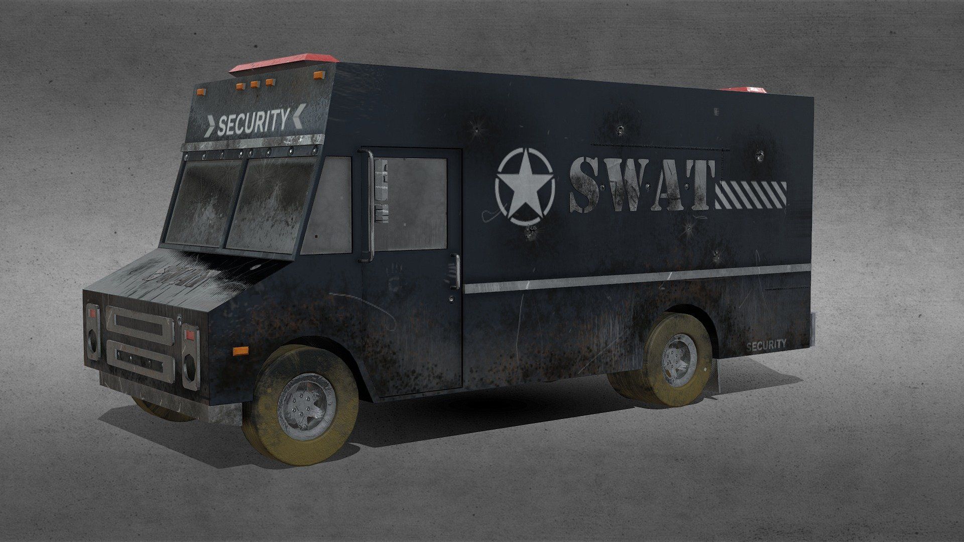 1920x1080 SWAT Police Van Free 3D model by Zack_Hawley [5b90769]