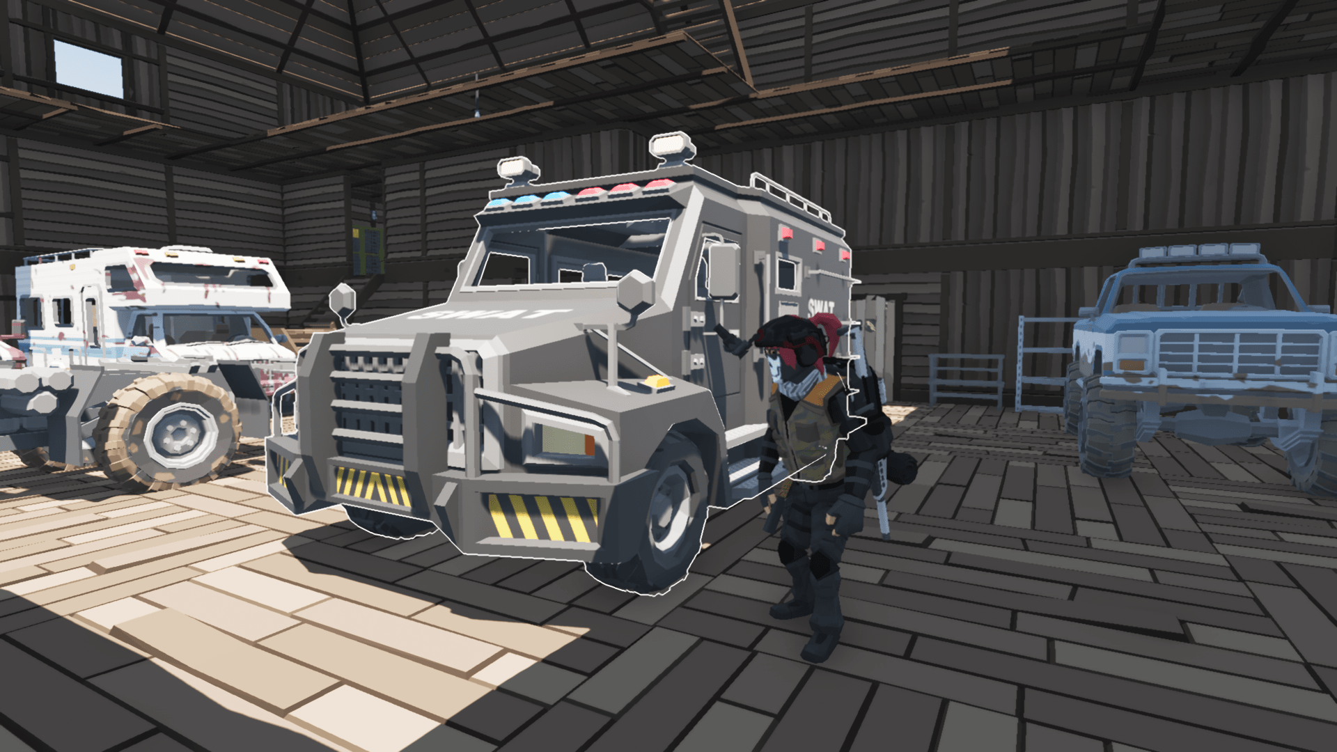 1920x1080 SWAT SUV from Police Headquarter and Generator Key Spawn