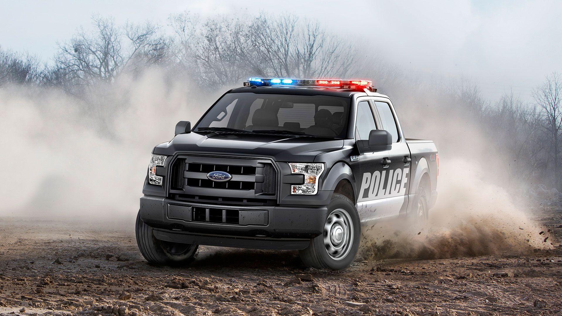 1920x1080 Ford's Newest F 150 Is A Badass Police Truck