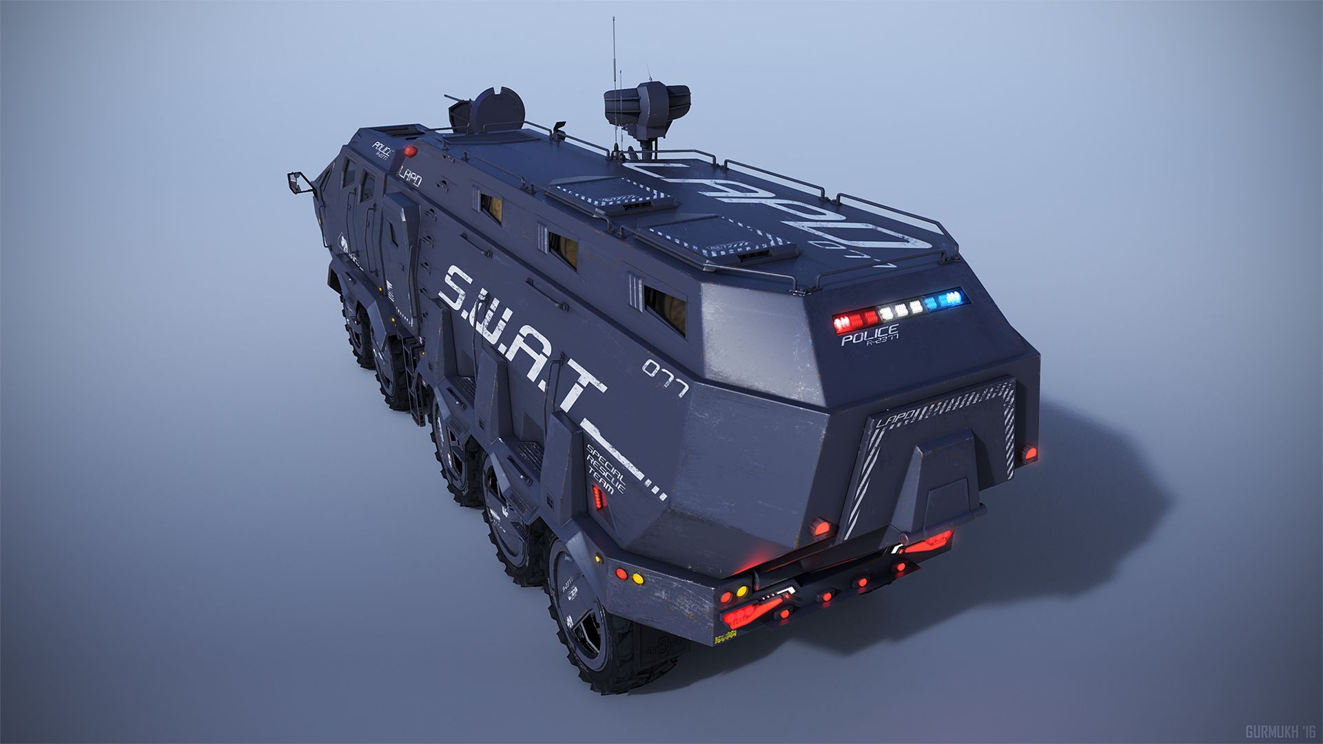 1920x1080 SWAT RHINO R 2377 (3). Image - Behance