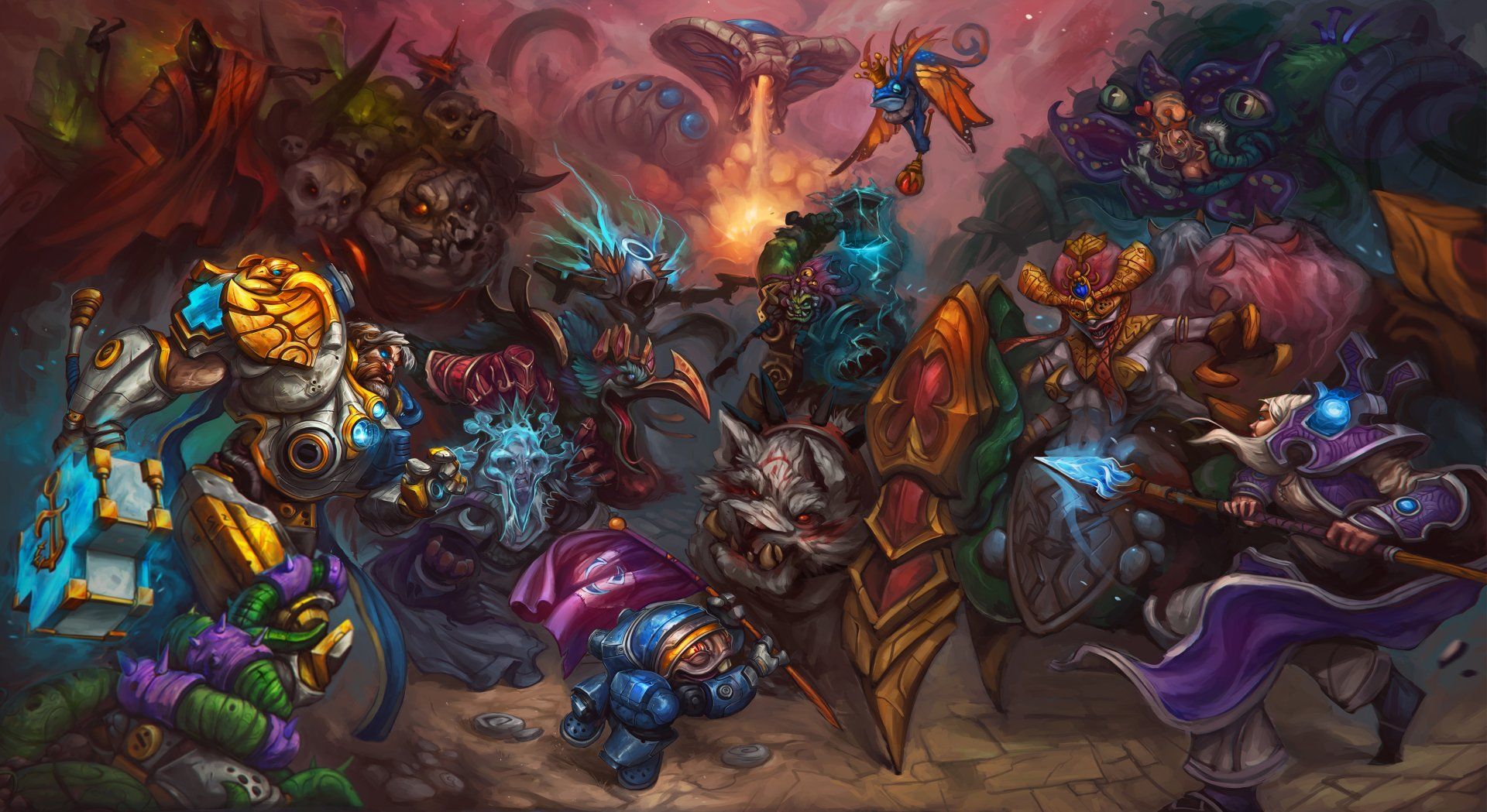 1920x1049 Epic 4K Heroes of the Storm: Warcraft, Diablo & Tyrael Unite in Battle by Batuhan İncex2200