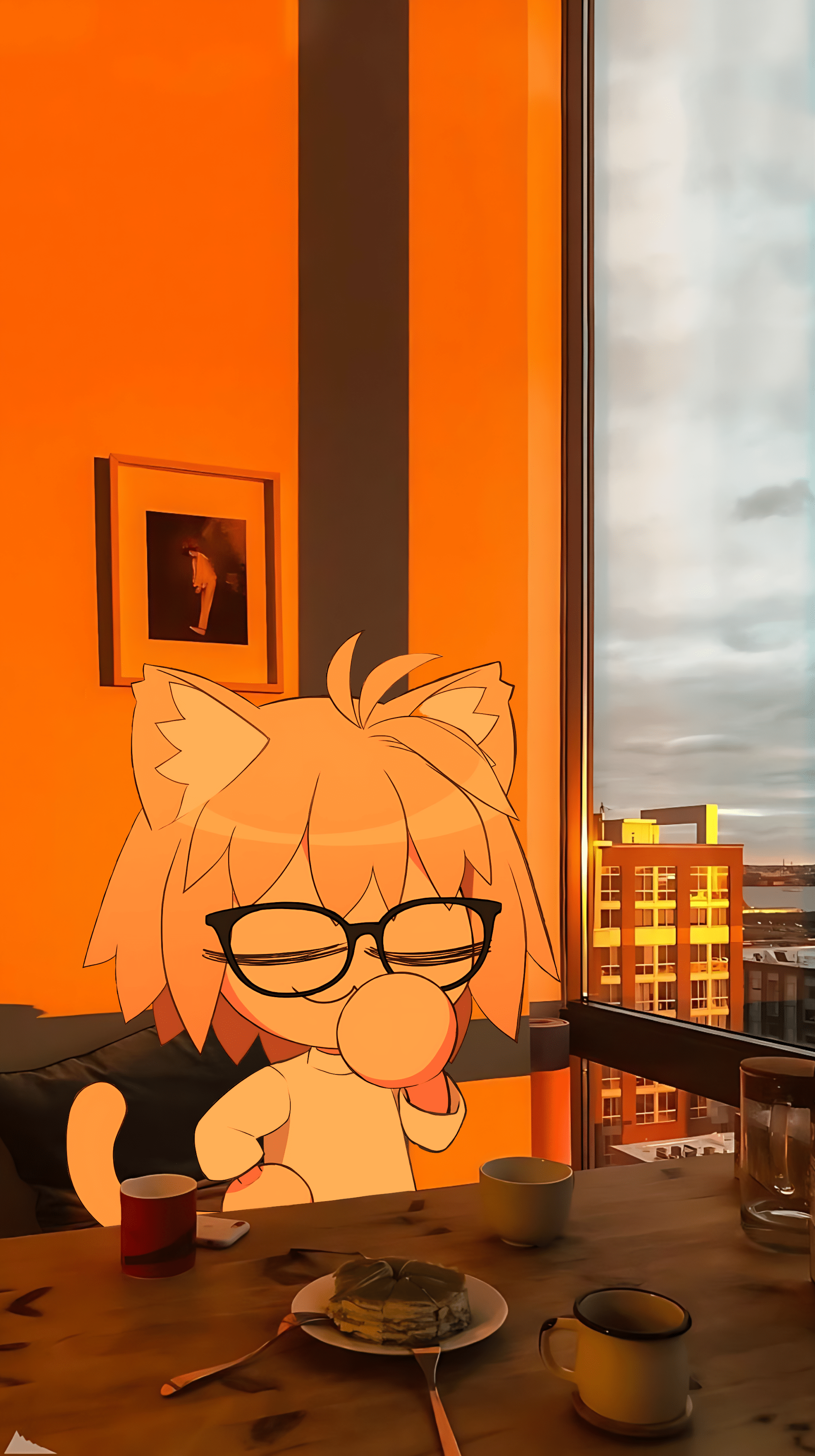 1886x3370 Neko Arc Aesthetic Wallpaper