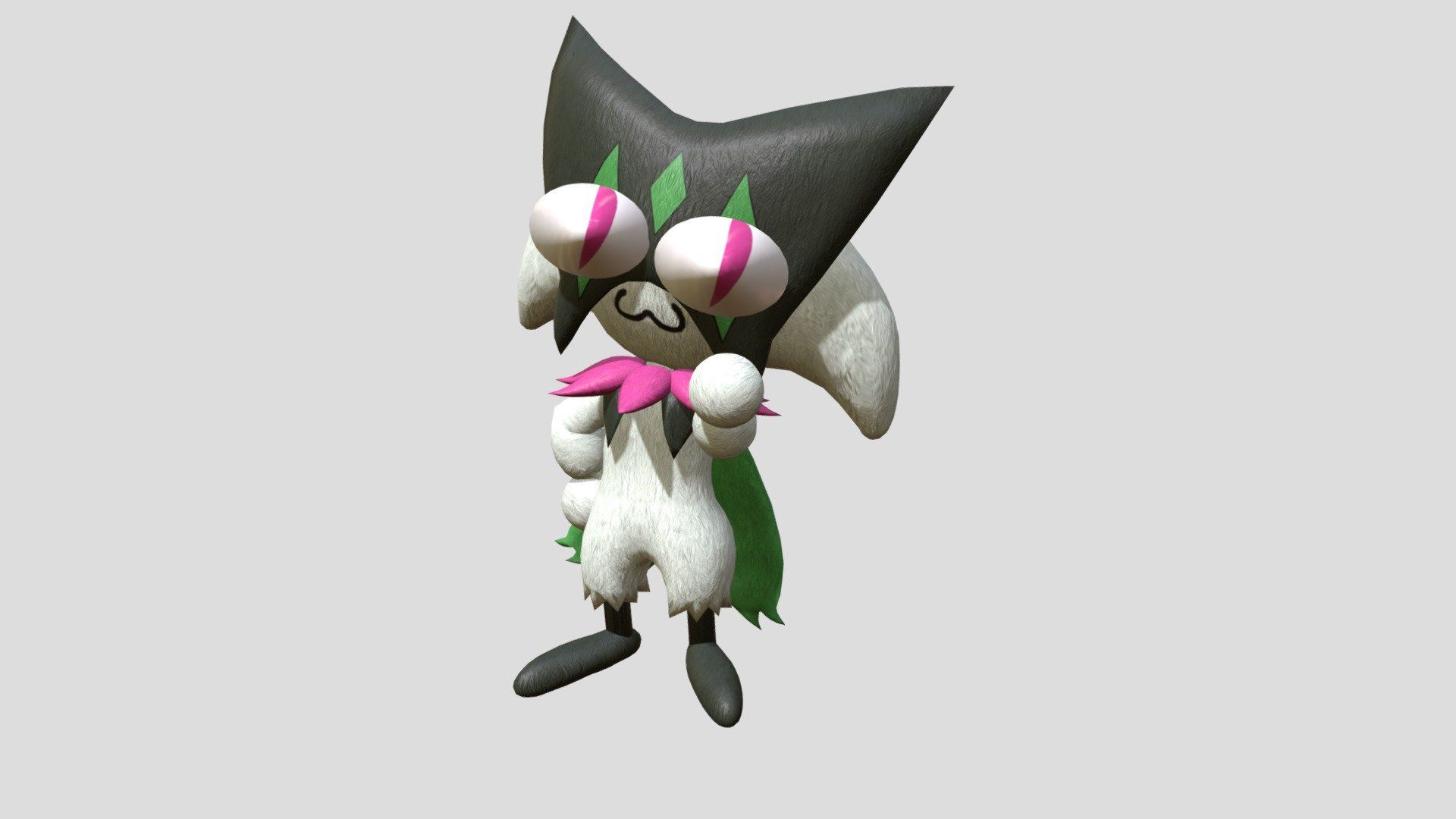 1920x1080 NekoArc Meowscarada Free 3D model by Stellaruz [48529f0]
