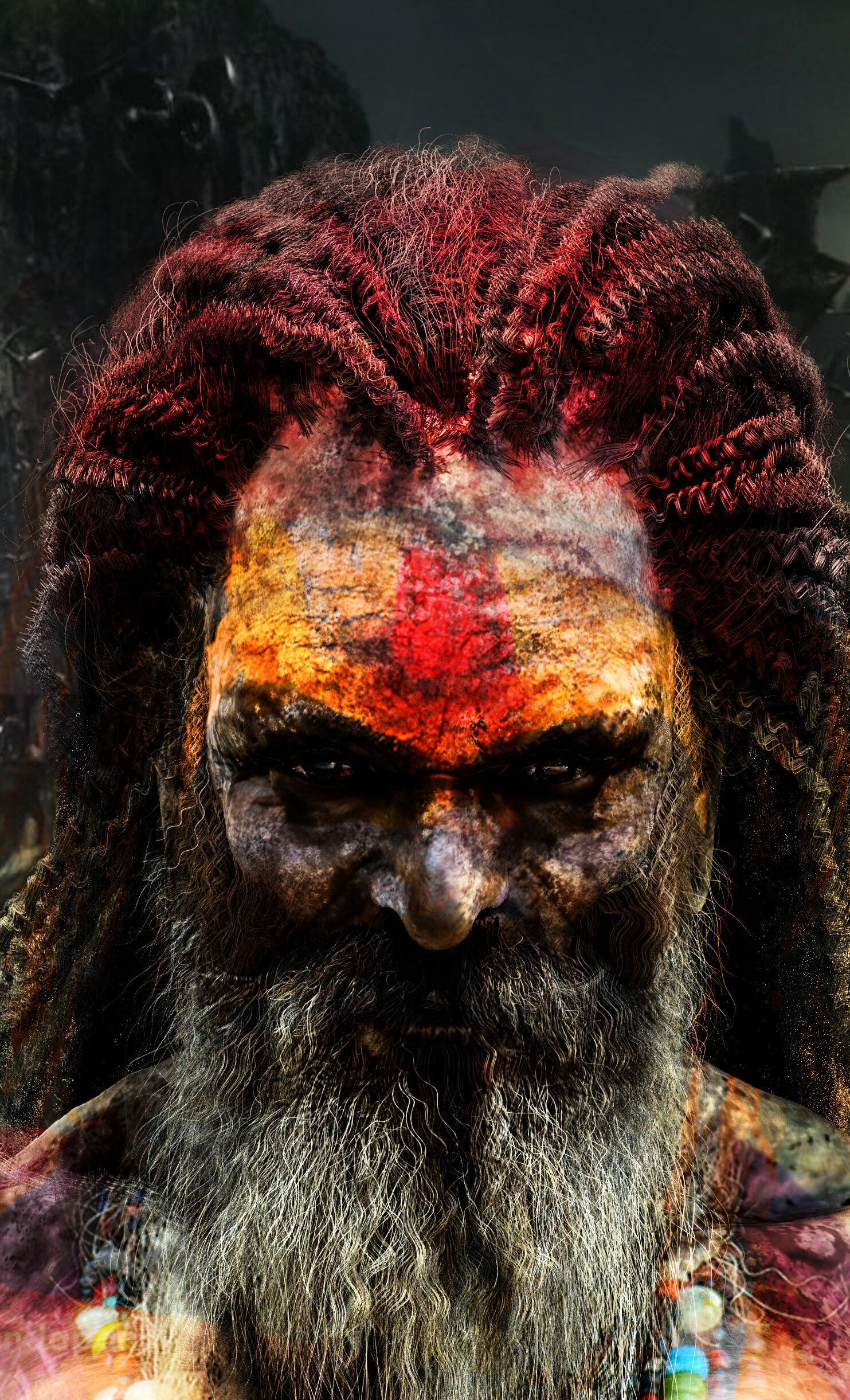 1483x2442 AGHORA thousand year old warrior